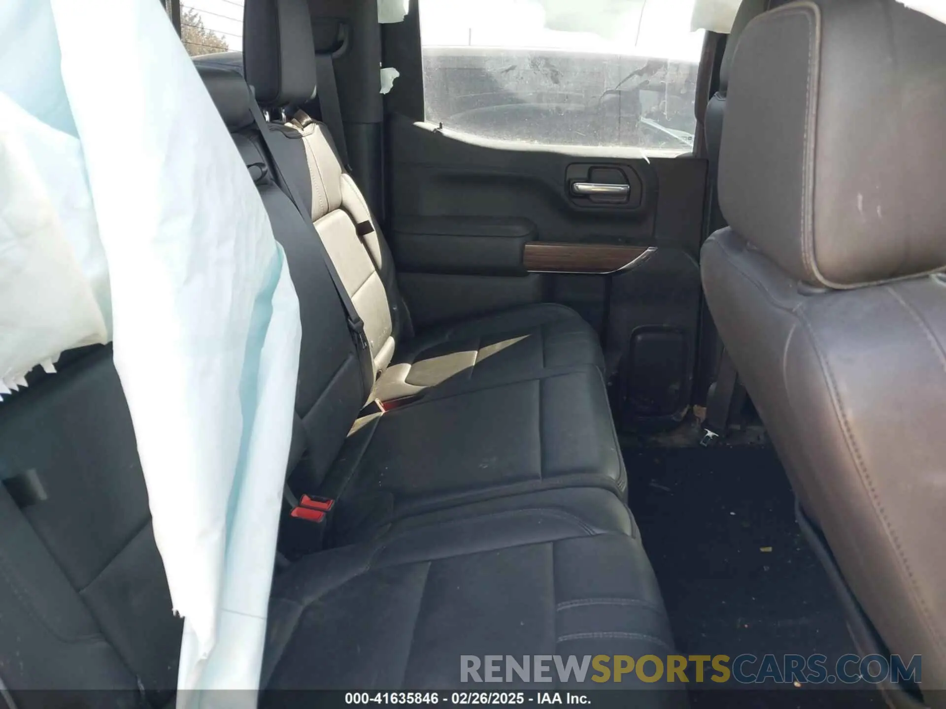 8 Photograph of a damaged car 3GCUYHET8MG141704 CHEVROLET SILVERADO 1500 2021