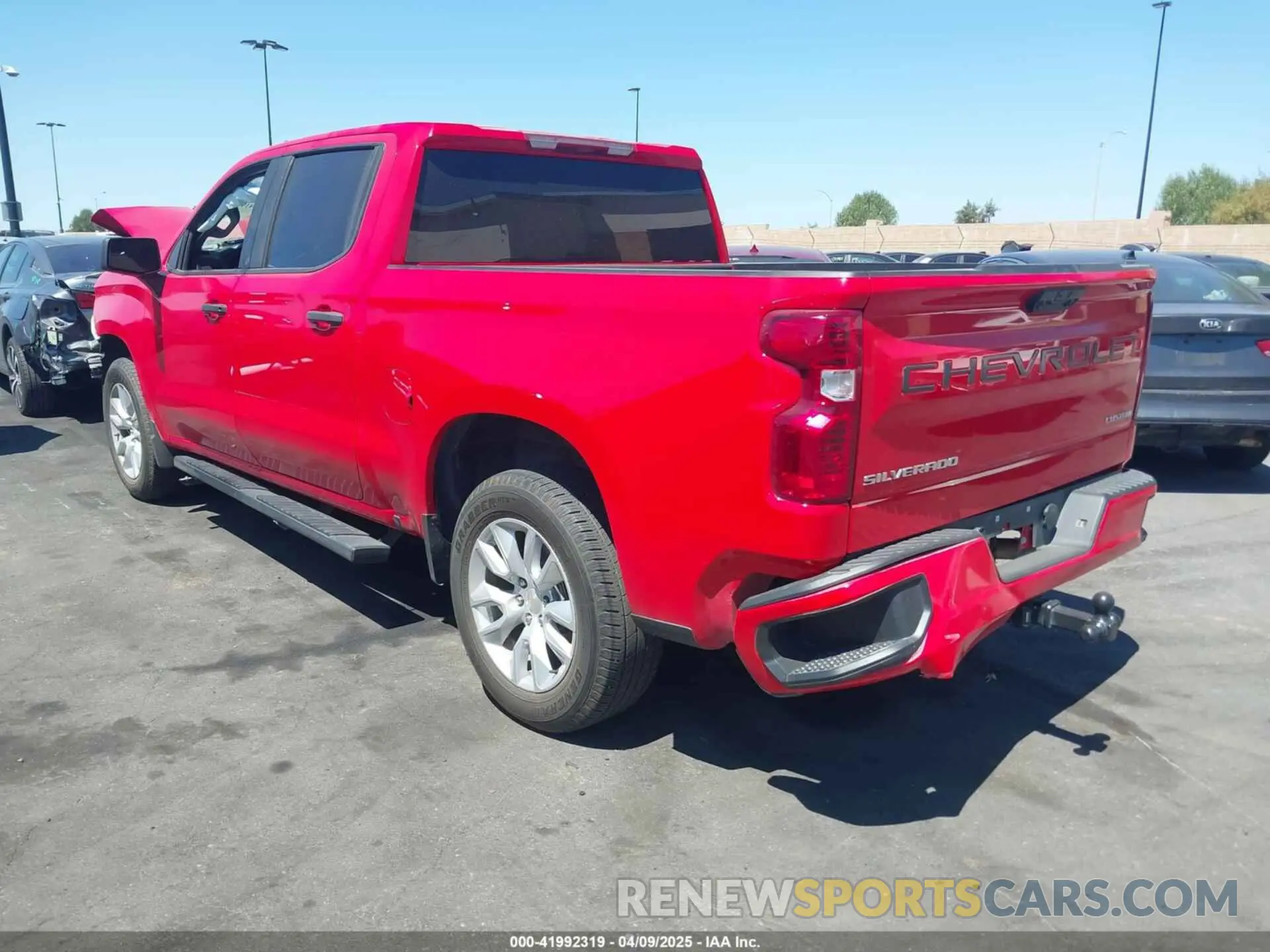 15 Photograph of a damaged car 1GCPABEK1NZ638925 CHEVROLET SILVERADO 1500 2022