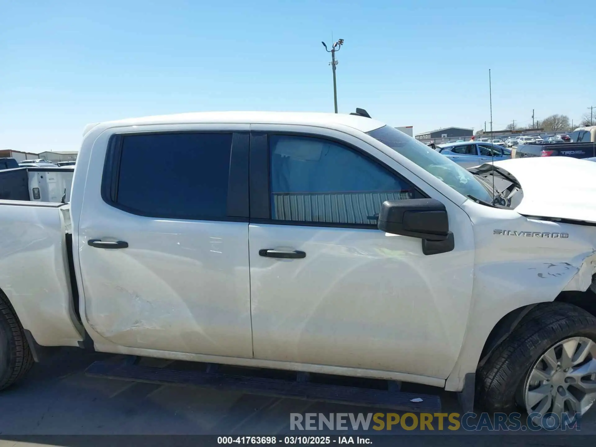 12 Photograph of a damaged car 1GCPABEK2NZ519572 CHEVROLET SILVERADO 1500 2022