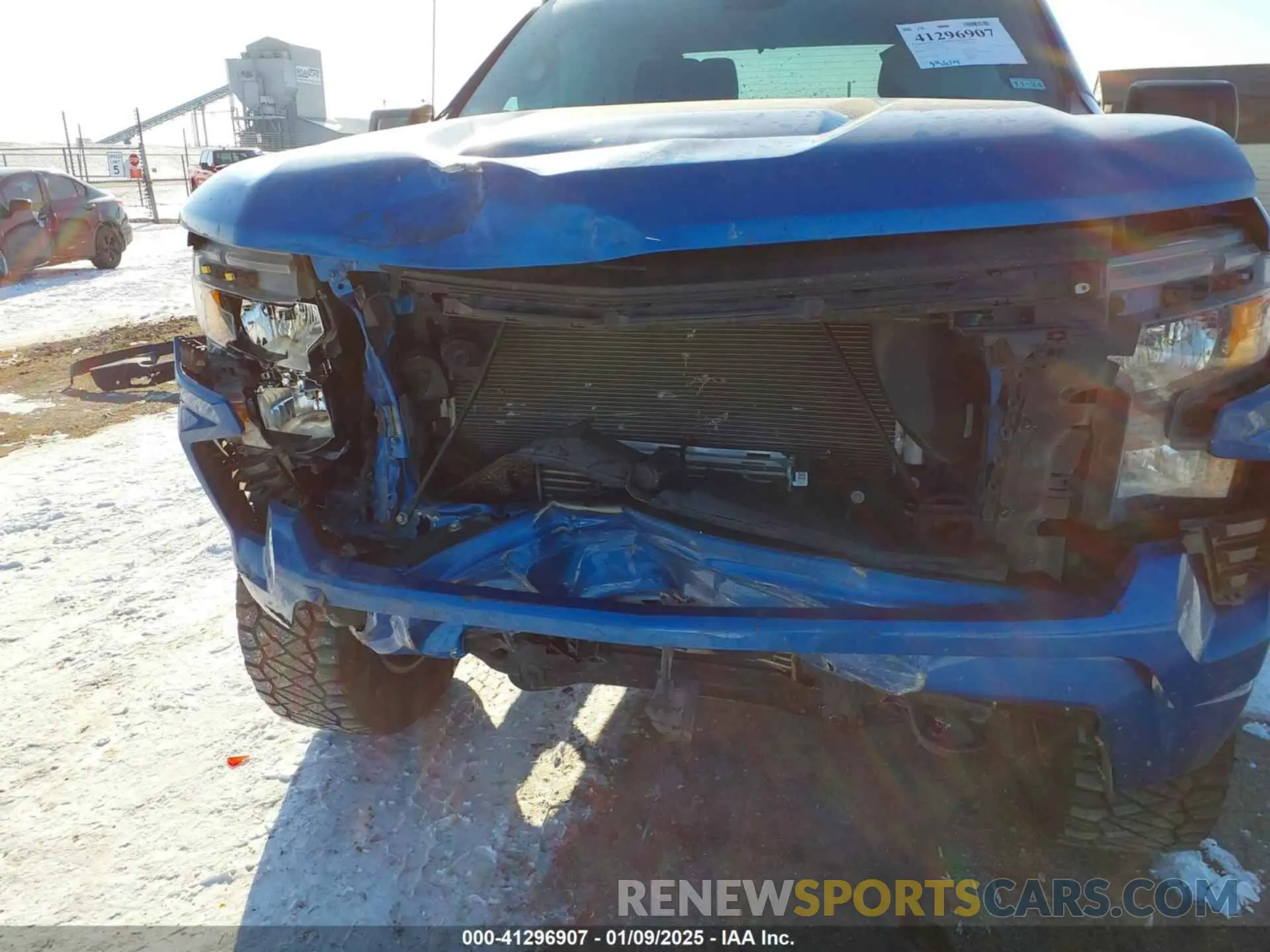 6 Photograph of a damaged car 1GCPABEK3NZ614707 CHEVROLET SILVERADO 1500 2022