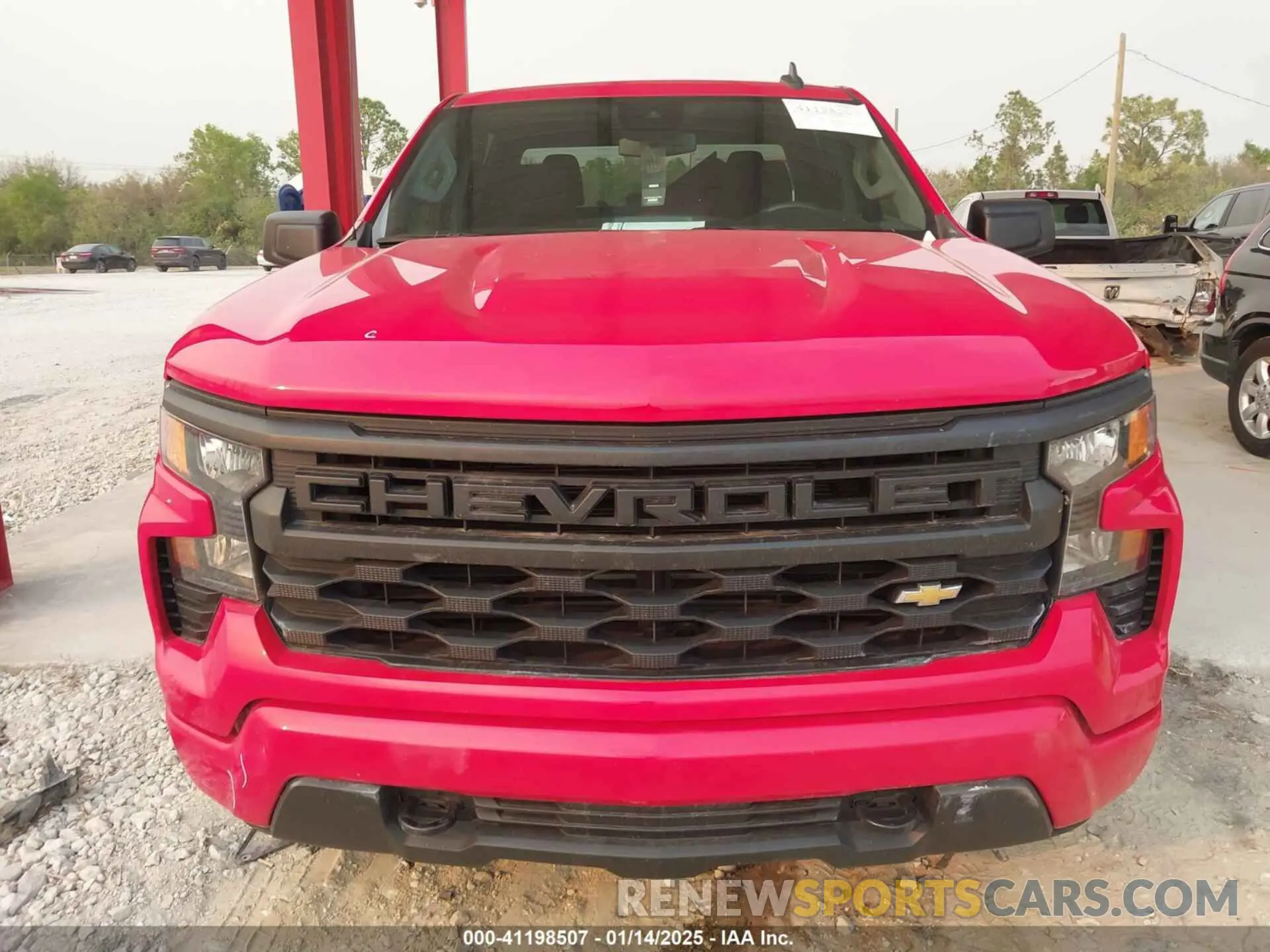 12 Фотография поврежденного автомобиля 1GCPABEK3NZ632205 CHEVROLET SILVERADO 1500 2022