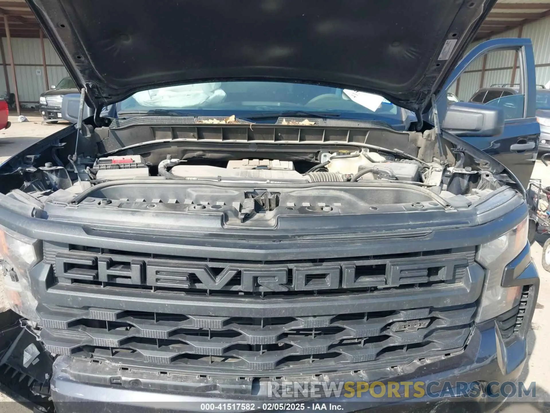 10 Photograph of a damaged car 1GCPABEK5NZ519646 CHEVROLET SILVERADO 1500 2022
