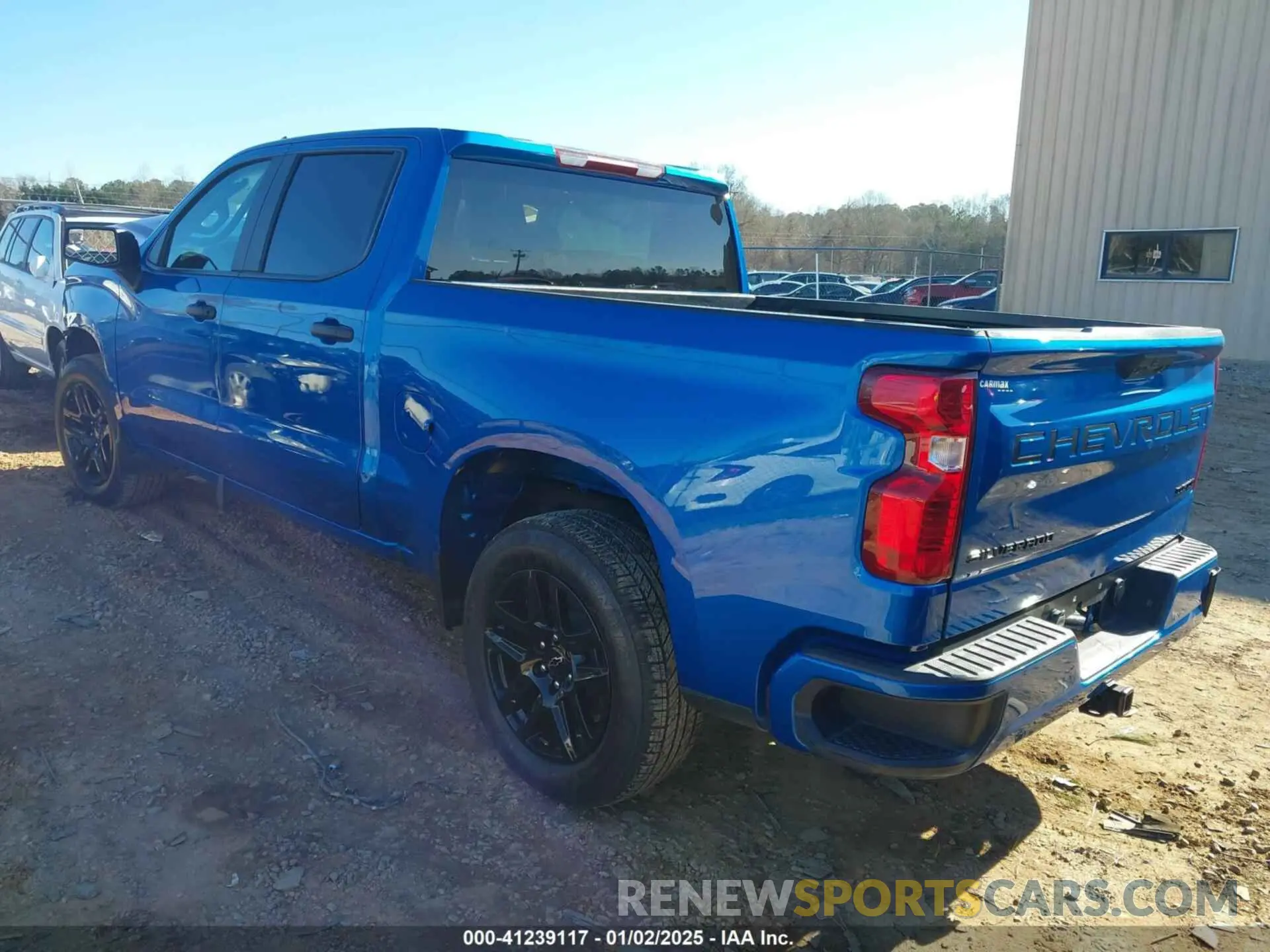 3 Photograph of a damaged car 1GCPABEK5NZ525141 CHEVROLET SILVERADO 1500 2022