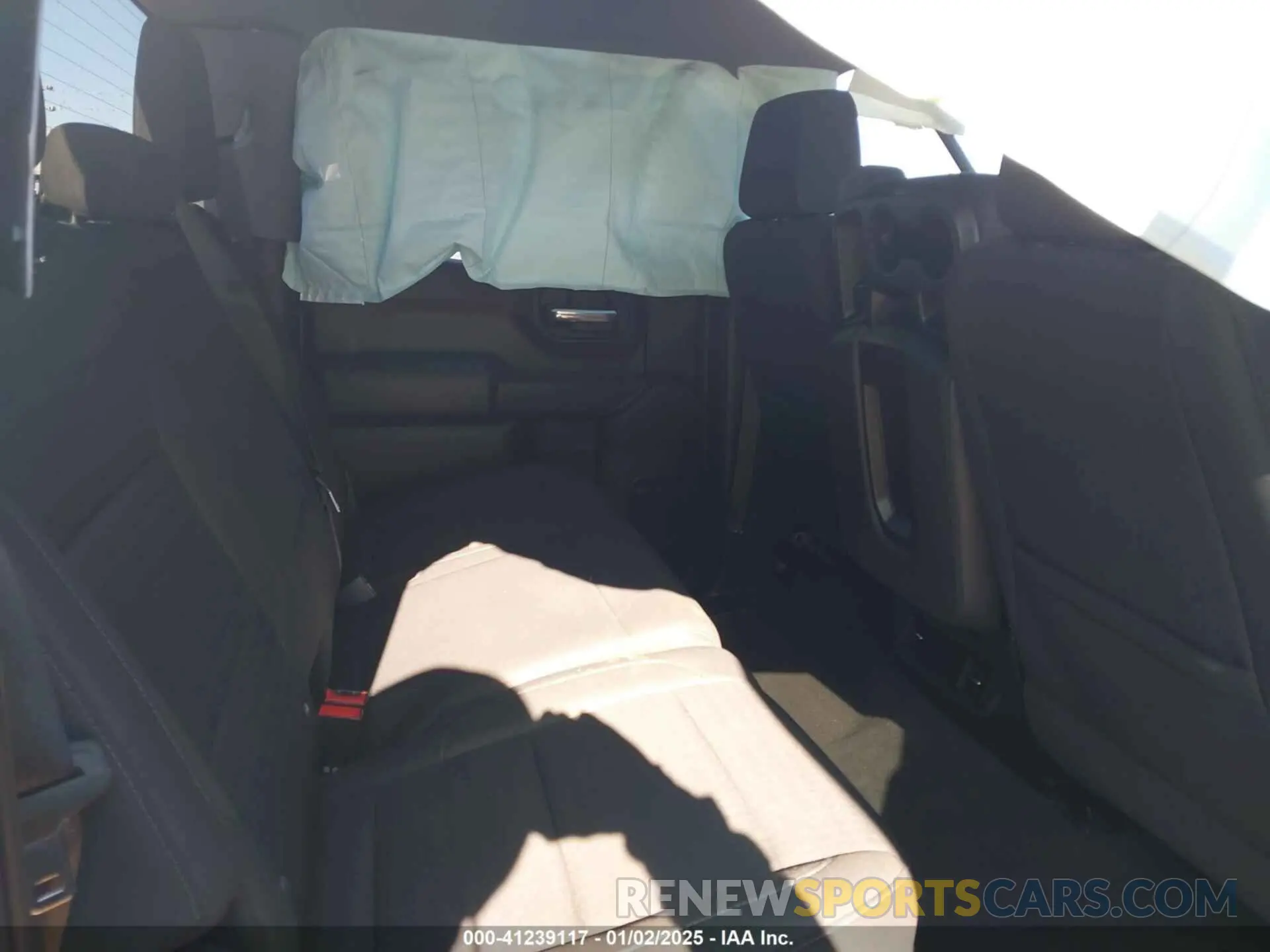 8 Photograph of a damaged car 1GCPABEK5NZ525141 CHEVROLET SILVERADO 1500 2022