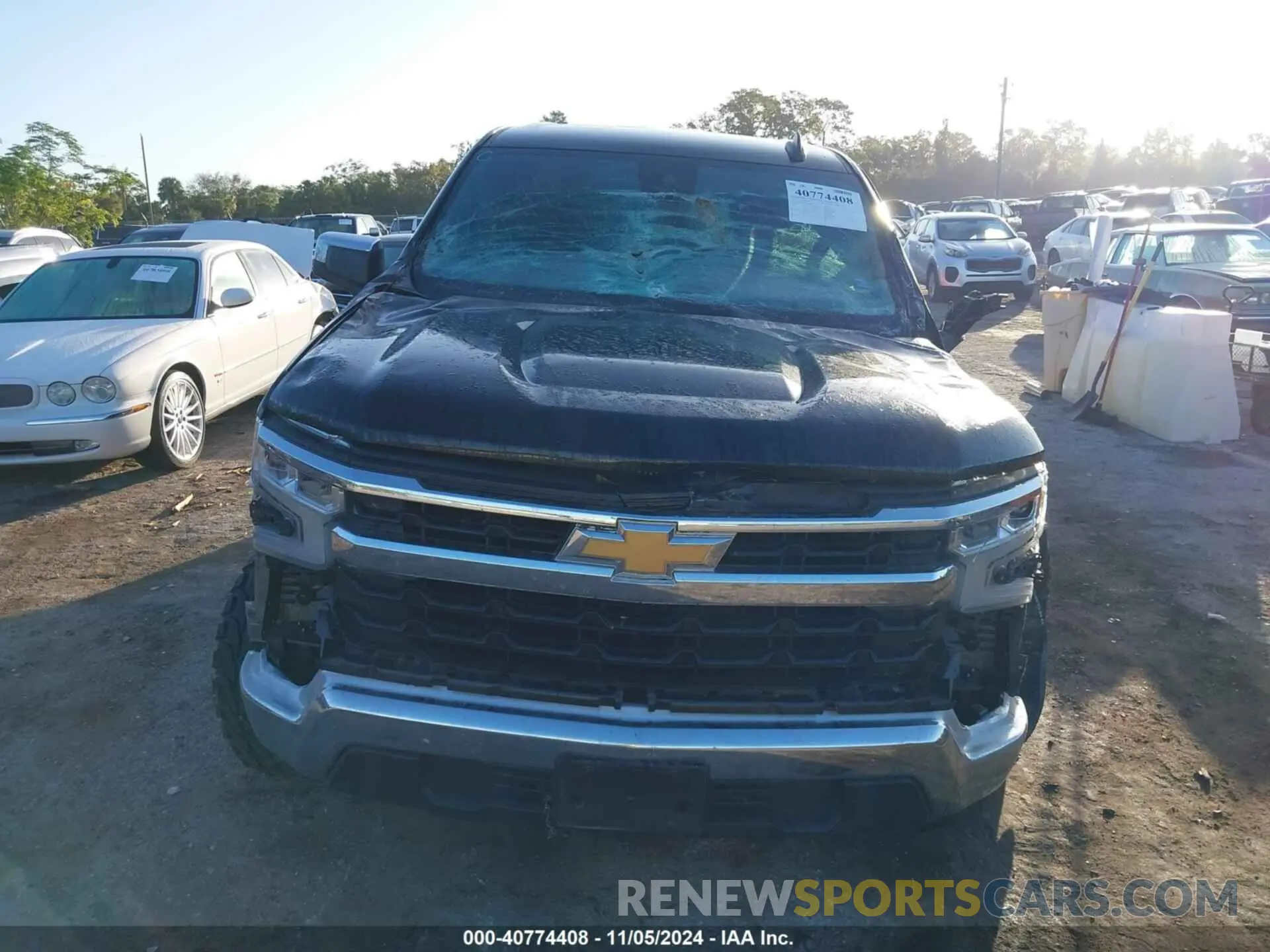 12 Photograph of a damaged car 1GCPACED1NZ618181 CHEVROLET SILVERADO 1500 2022