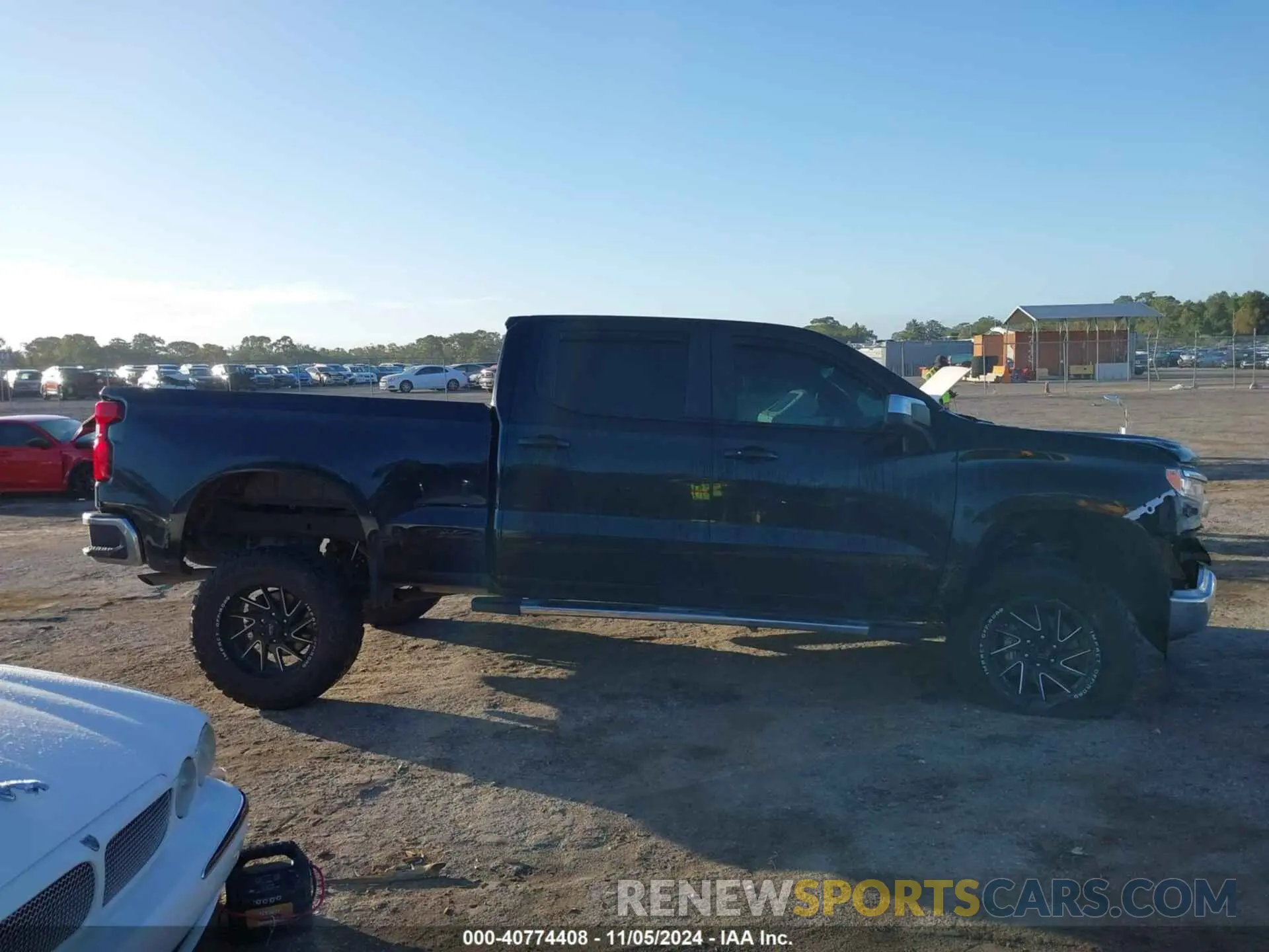 13 Photograph of a damaged car 1GCPACED1NZ618181 CHEVROLET SILVERADO 1500 2022