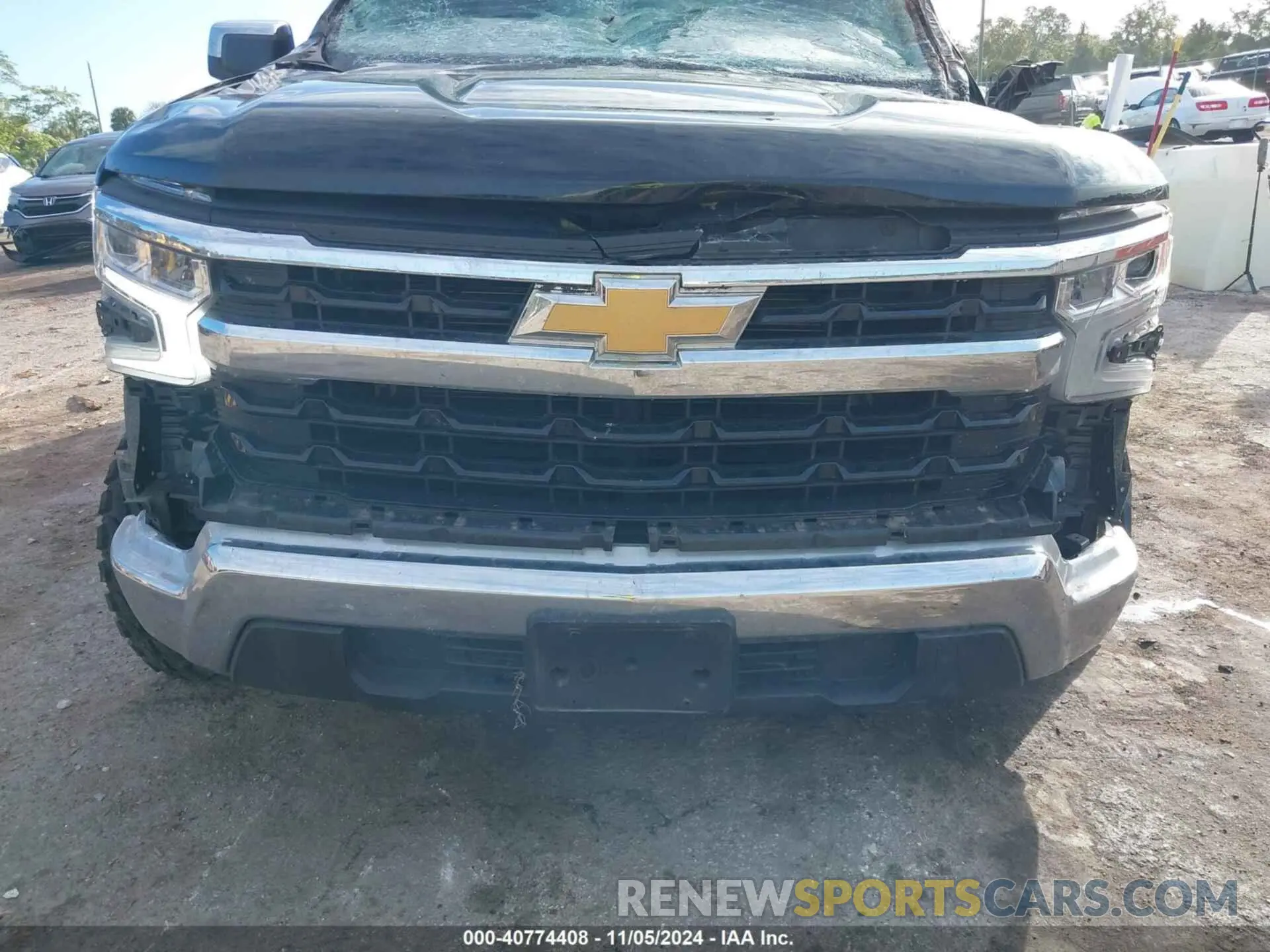 6 Photograph of a damaged car 1GCPACED1NZ618181 CHEVROLET SILVERADO 1500 2022