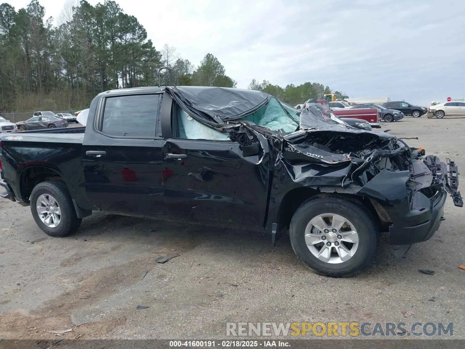 13 Фотография поврежденного автомобиля 1GCPDAEK6NZ577167 CHEVROLET SILVERADO 1500 2022