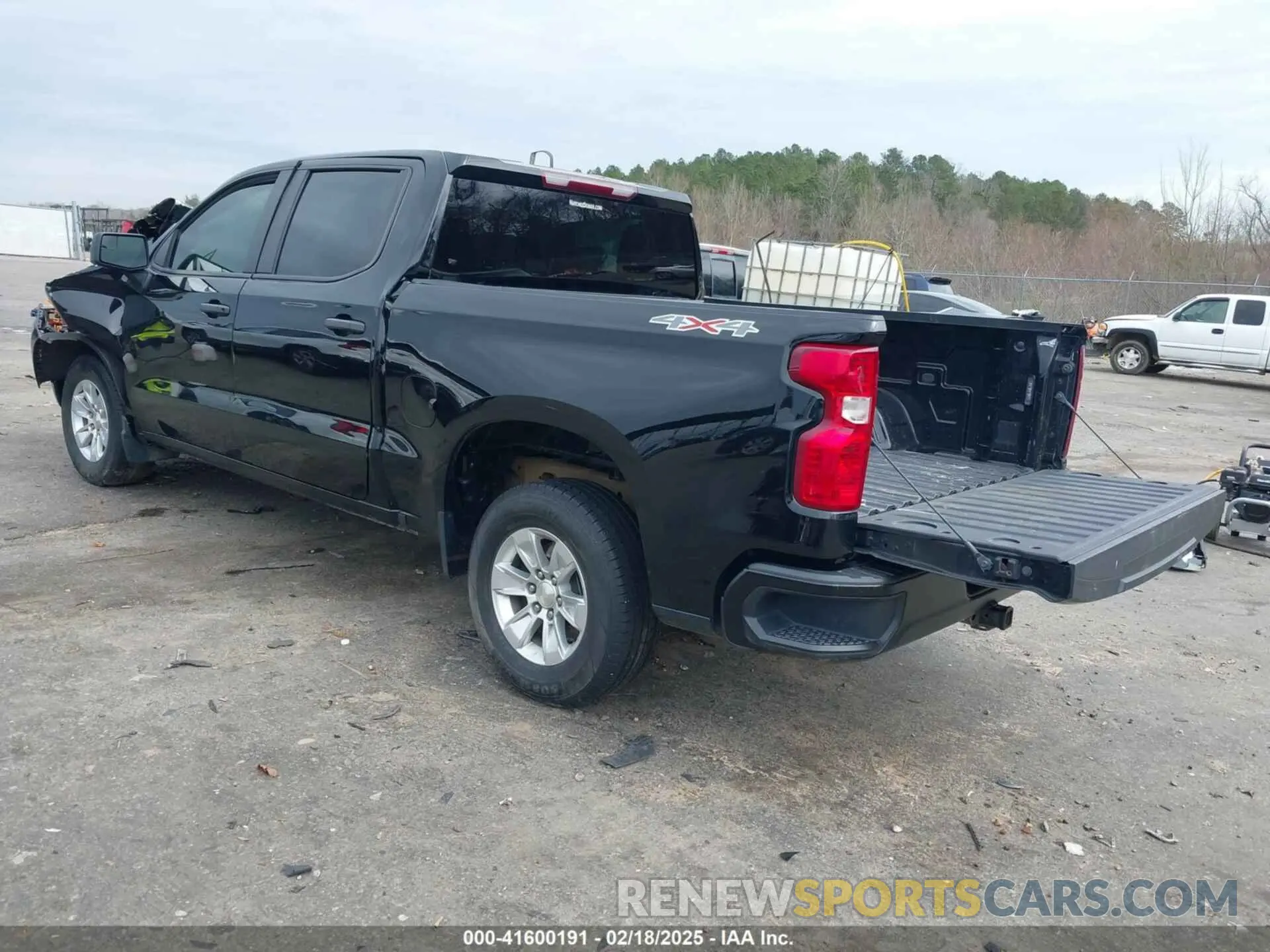 3 Фотография поврежденного автомобиля 1GCPDAEK6NZ577167 CHEVROLET SILVERADO 1500 2022