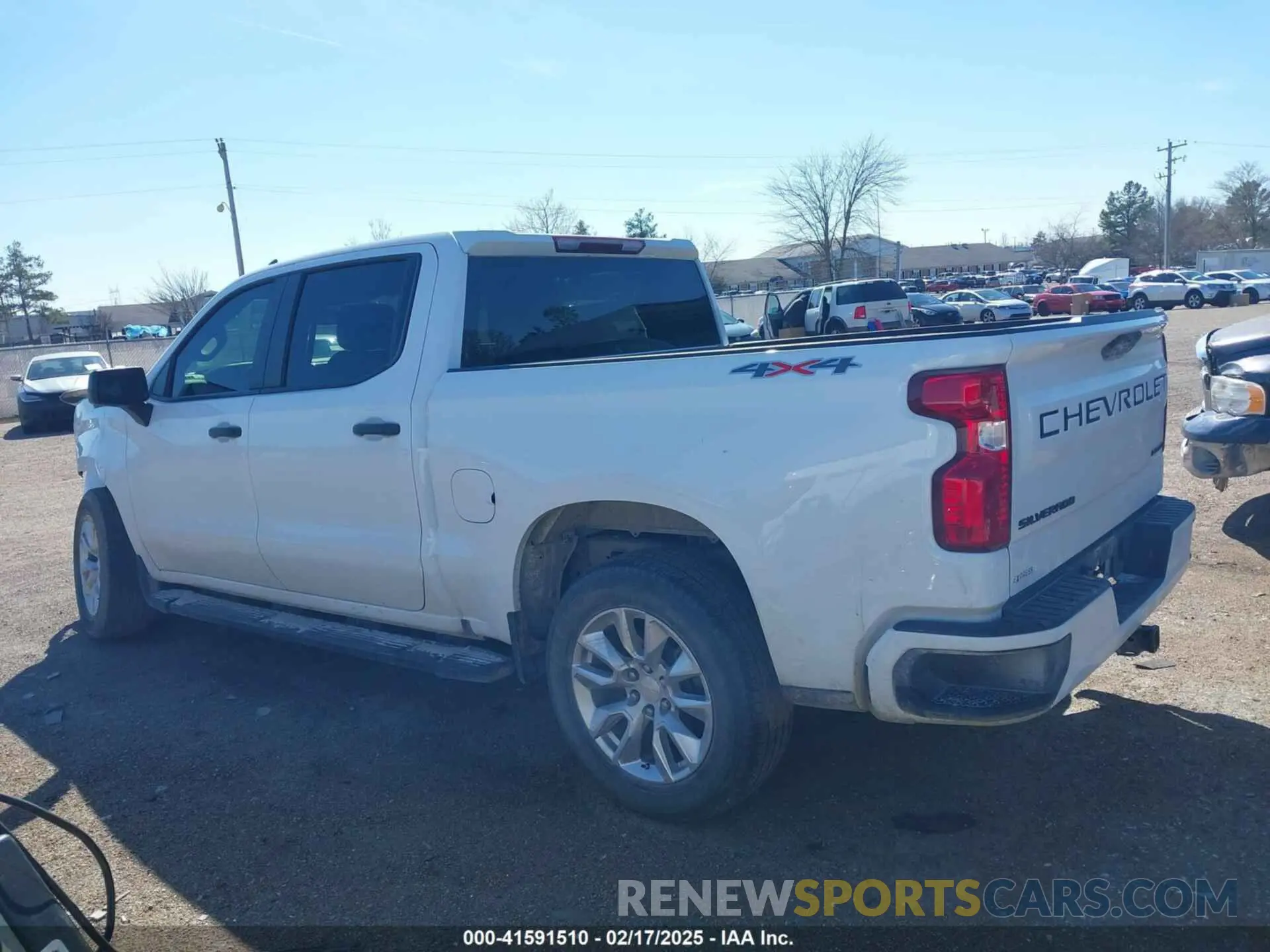 14 Photograph of a damaged car 1GCPDBEK0NZ547605 CHEVROLET SILVERADO 1500 2022