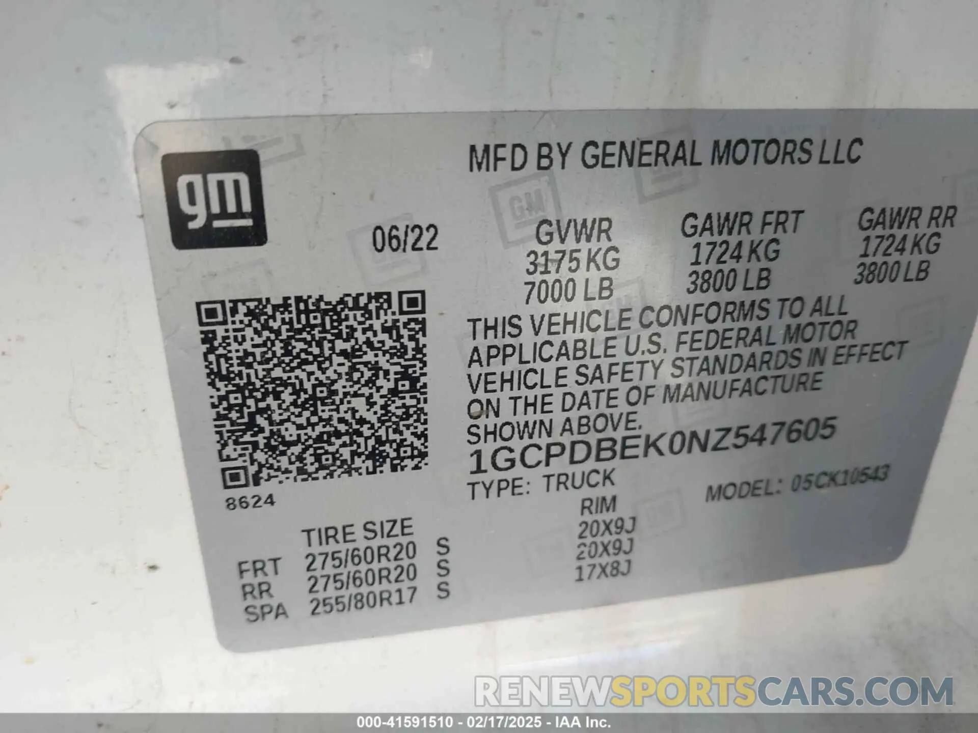 9 Photograph of a damaged car 1GCPDBEK0NZ547605 CHEVROLET SILVERADO 1500 2022
