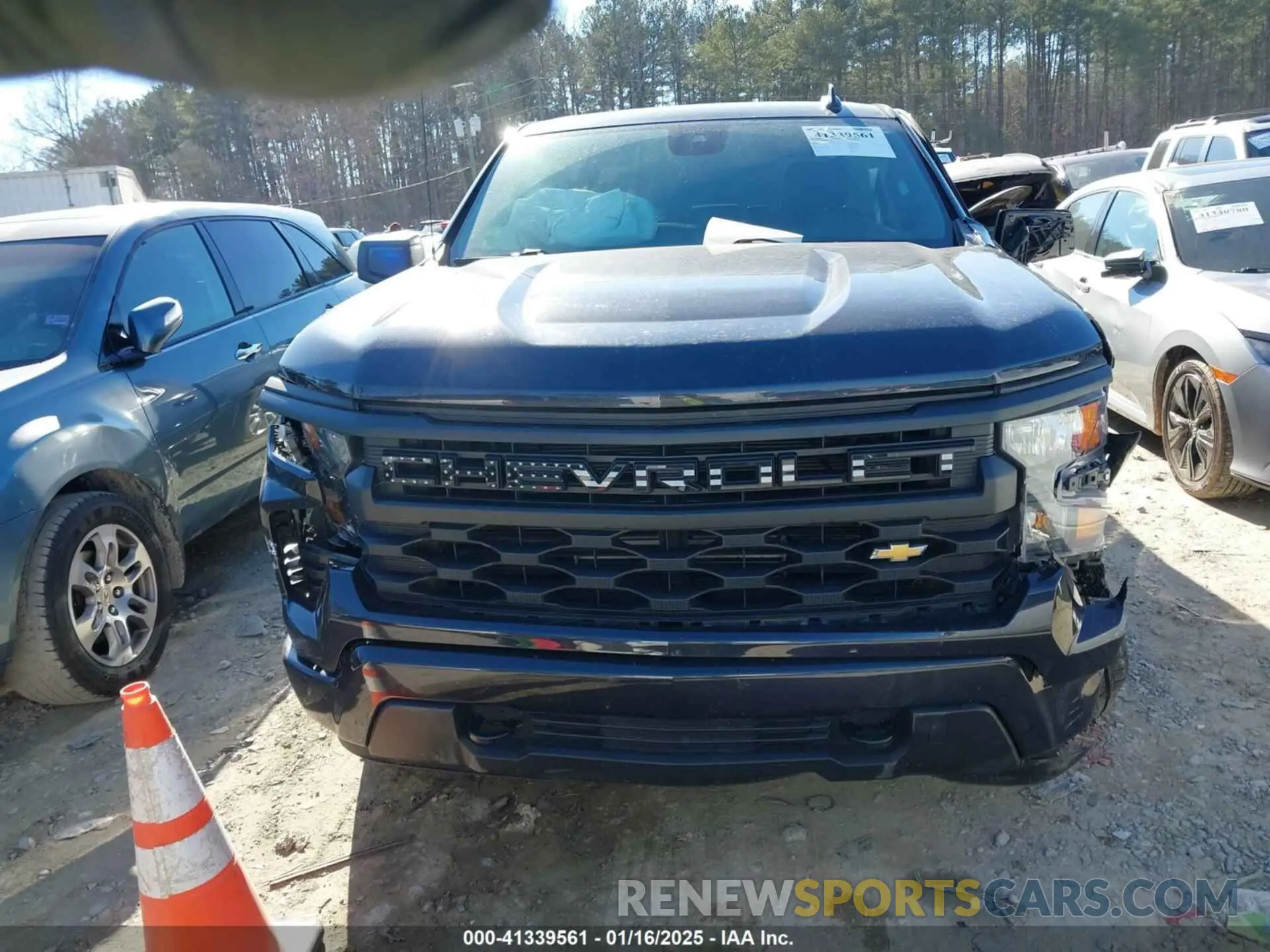 12 Фотография поврежденного автомобиля 1GCPDBEK0NZ604529 CHEVROLET SILVERADO 1500 2022
