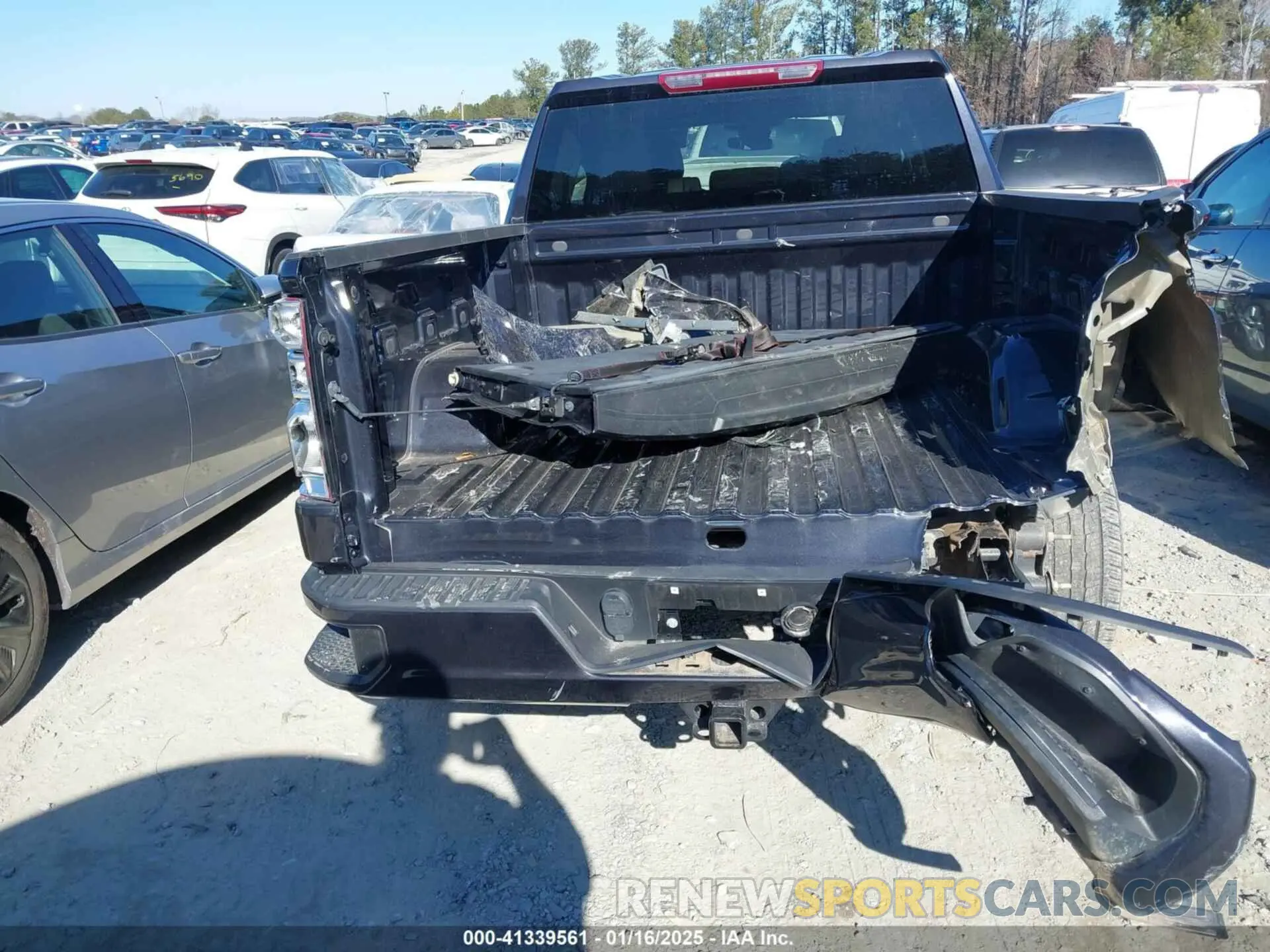16 Фотография поврежденного автомобиля 1GCPDBEK0NZ604529 CHEVROLET SILVERADO 1500 2022