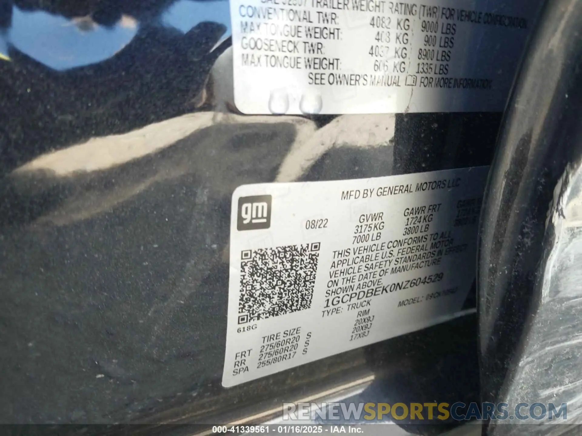 9 Фотография поврежденного автомобиля 1GCPDBEK0NZ604529 CHEVROLET SILVERADO 1500 2022