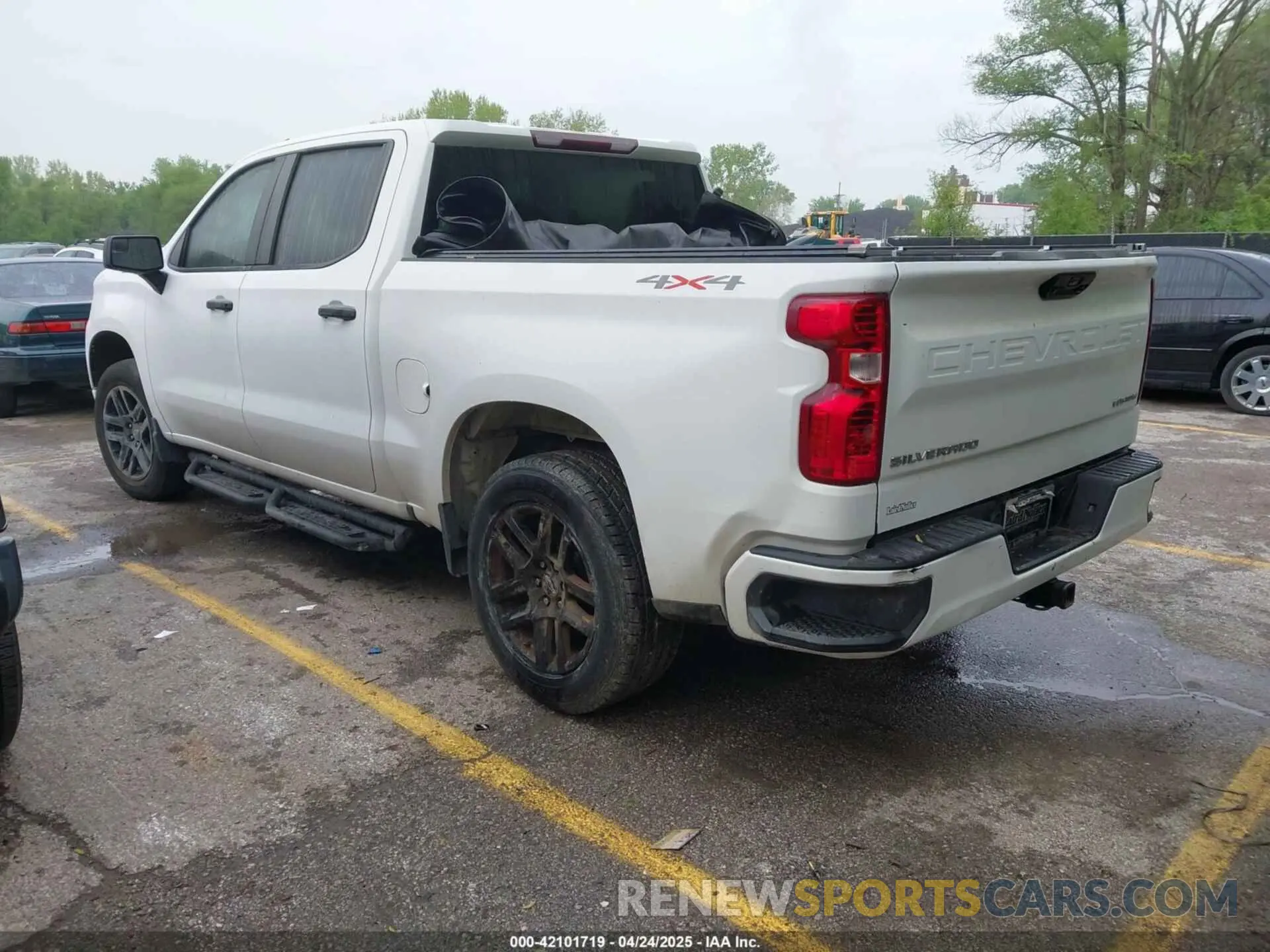 3 Фотография поврежденного автомобиля 1GCPDBEK3NZ610647 CHEVROLET SILVERADO 1500 2022