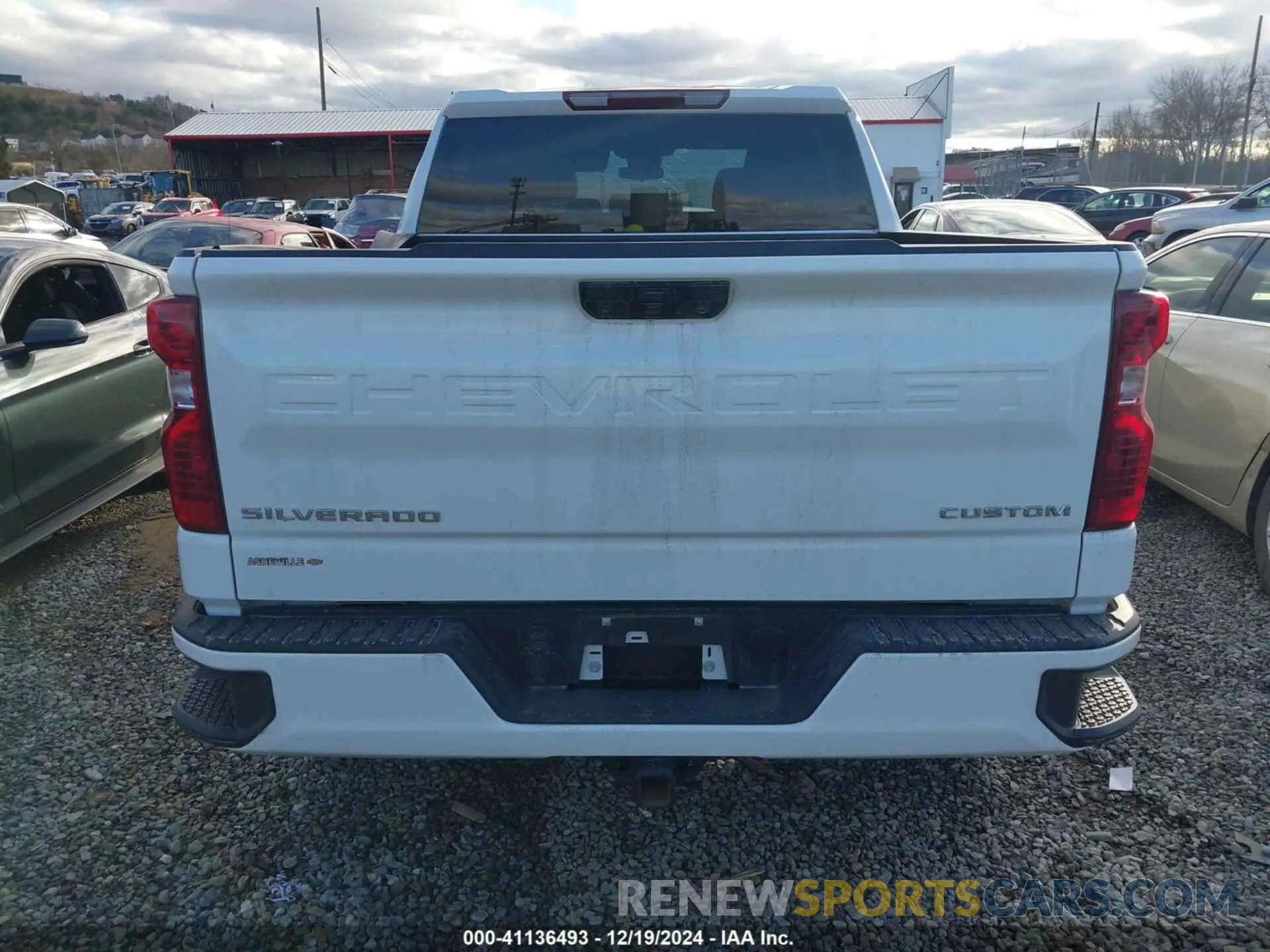 16 Photograph of a damaged car 1GCPDBEKXNZ599159 CHEVROLET SILVERADO 1500 2022