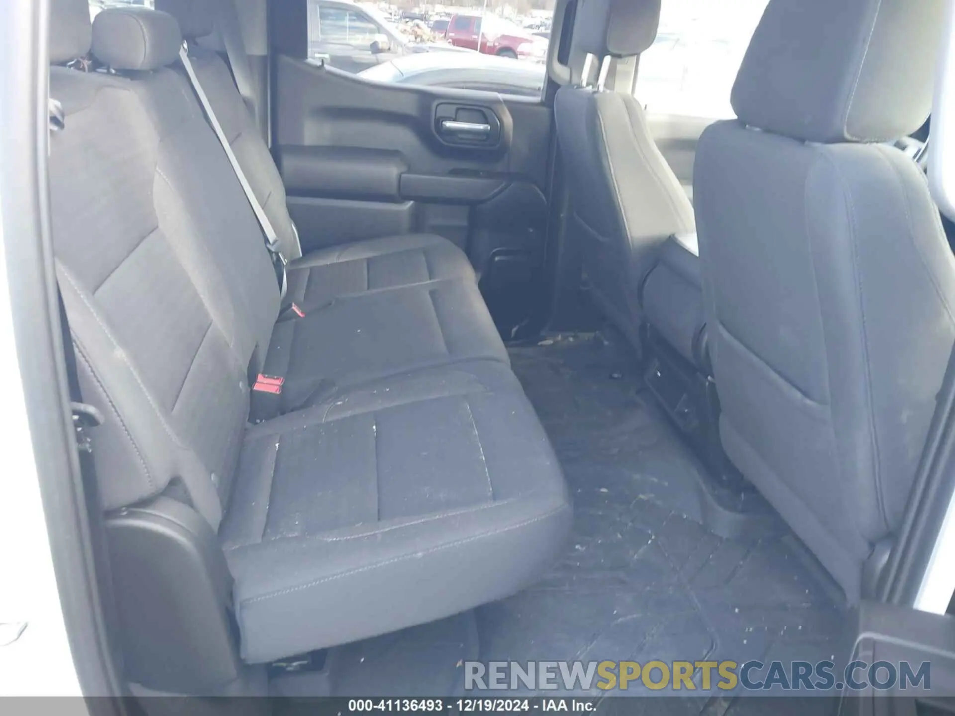 8 Photograph of a damaged car 1GCPDBEKXNZ599159 CHEVROLET SILVERADO 1500 2022