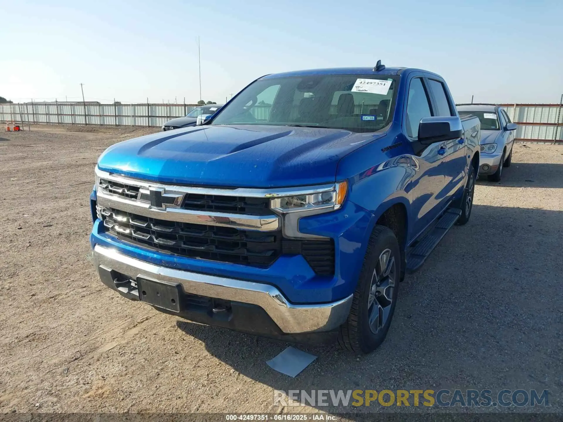 6 Фотография поврежденного автомобиля 1GCPDDEK6NZ555512 CHEVROLET SILVERADO 1500 2022