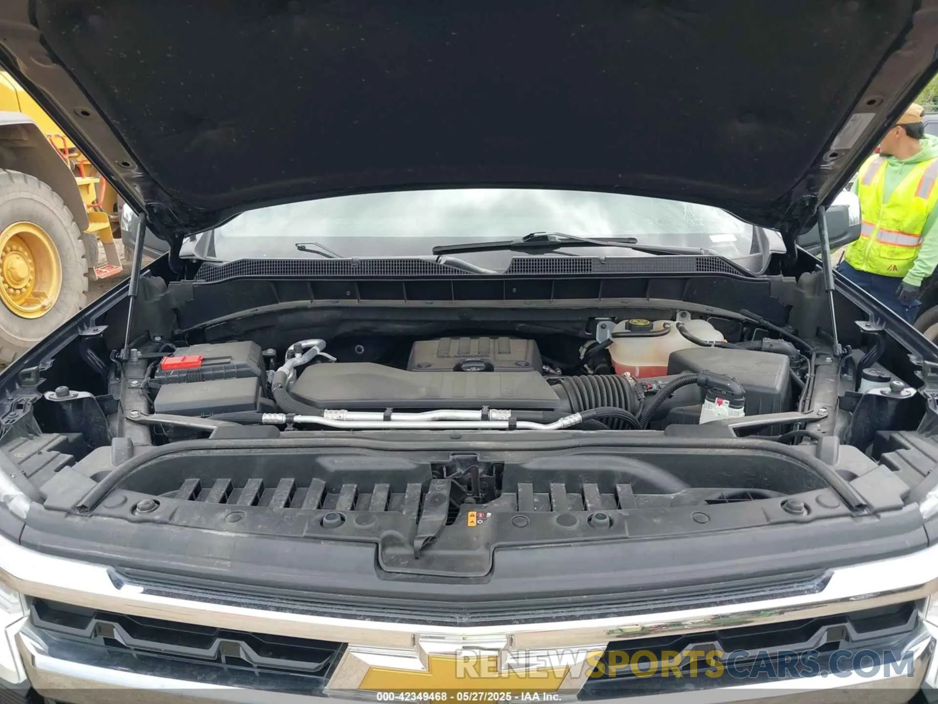 10 Photograph of a damaged car 1GCPDKEK7NZ585123 CHEVROLET SILVERADO 1500 2022