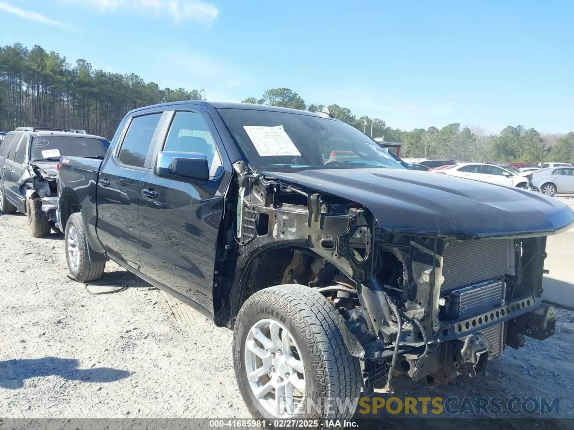 13 Фотография поврежденного автомобиля 1GCPDKEKXNZ616770 CHEVROLET SILVERADO 1500 2022