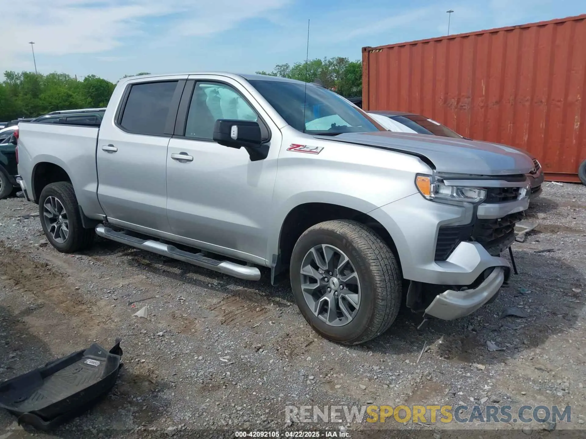 1 Фотография поврежденного автомобиля 1GCUDEED9NZ531800 CHEVROLET SILVERADO 1500 2022