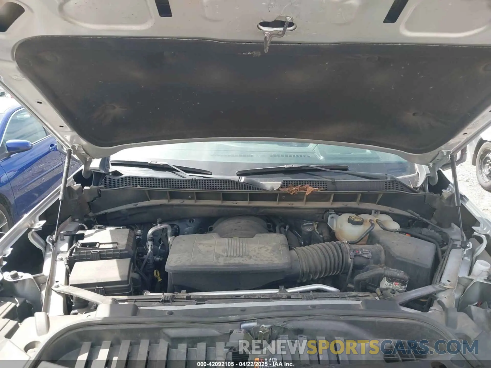 10 Фотография поврежденного автомобиля 1GCUDEED9NZ531800 CHEVROLET SILVERADO 1500 2022