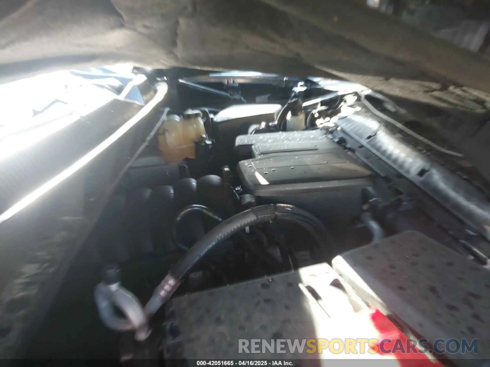 10 Photograph of a damaged car 1GCUDEEDXNZ568970 CHEVROLET SILVERADO 1500 2022