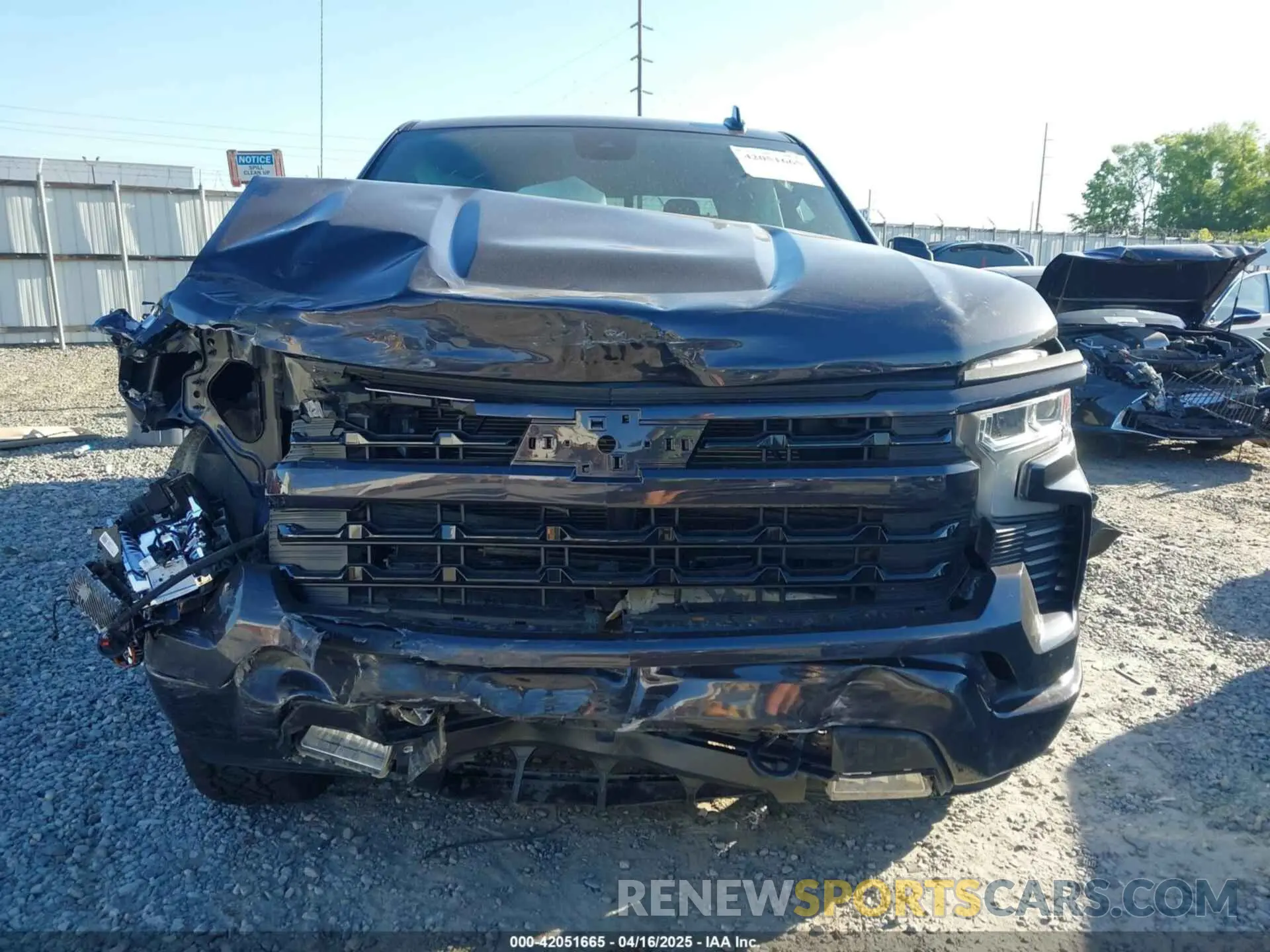 12 Photograph of a damaged car 1GCUDEEDXNZ568970 CHEVROLET SILVERADO 1500 2022