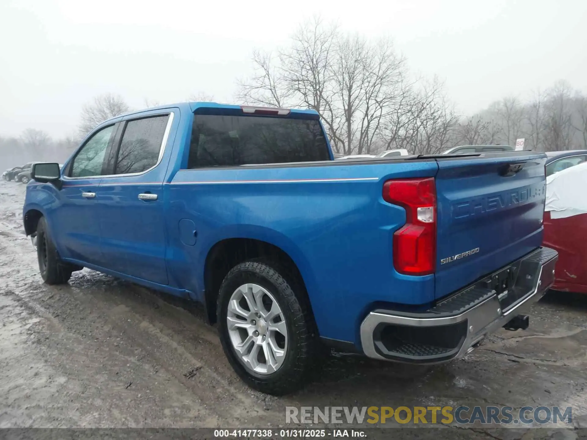 3 Photograph of a damaged car 1GCUDGED7NZ555928 CHEVROLET SILVERADO 1500 2022