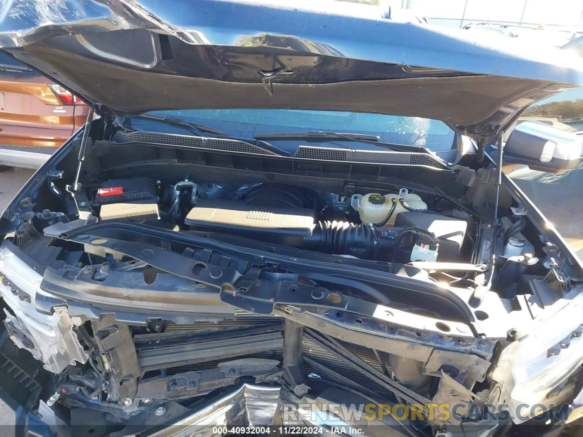 10 Фотография поврежденного автомобиля 1GCUDGEDXNZ630296 CHEVROLET SILVERADO 1500 2022