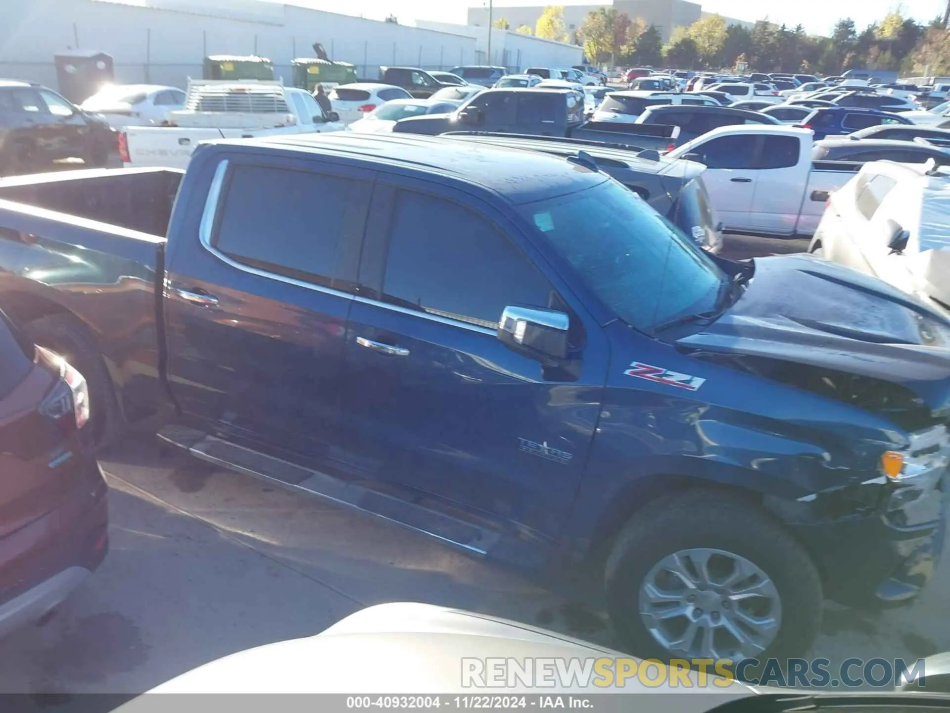 14 Фотография поврежденного автомобиля 1GCUDGEDXNZ630296 CHEVROLET SILVERADO 1500 2022