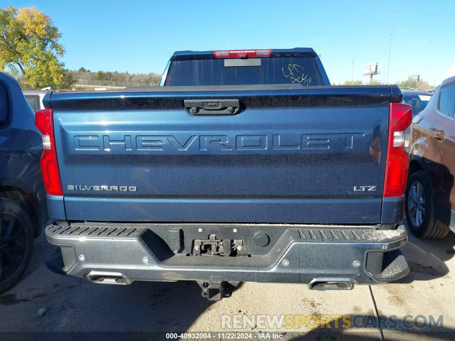 17 Фотография поврежденного автомобиля 1GCUDGEDXNZ630296 CHEVROLET SILVERADO 1500 2022