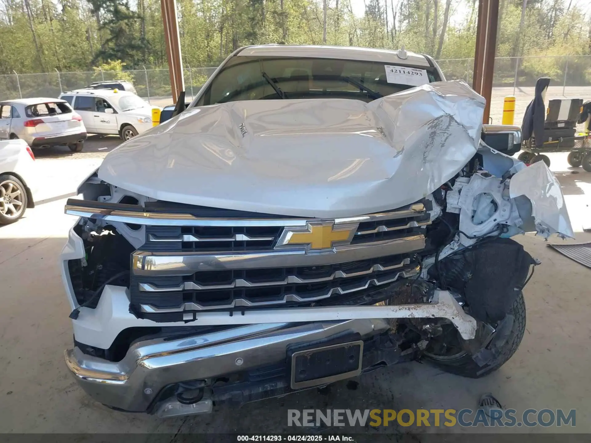 12 Фотография поврежденного автомобиля 1GCUDGEL9NZ542475 CHEVROLET SILVERADO 1500 2022