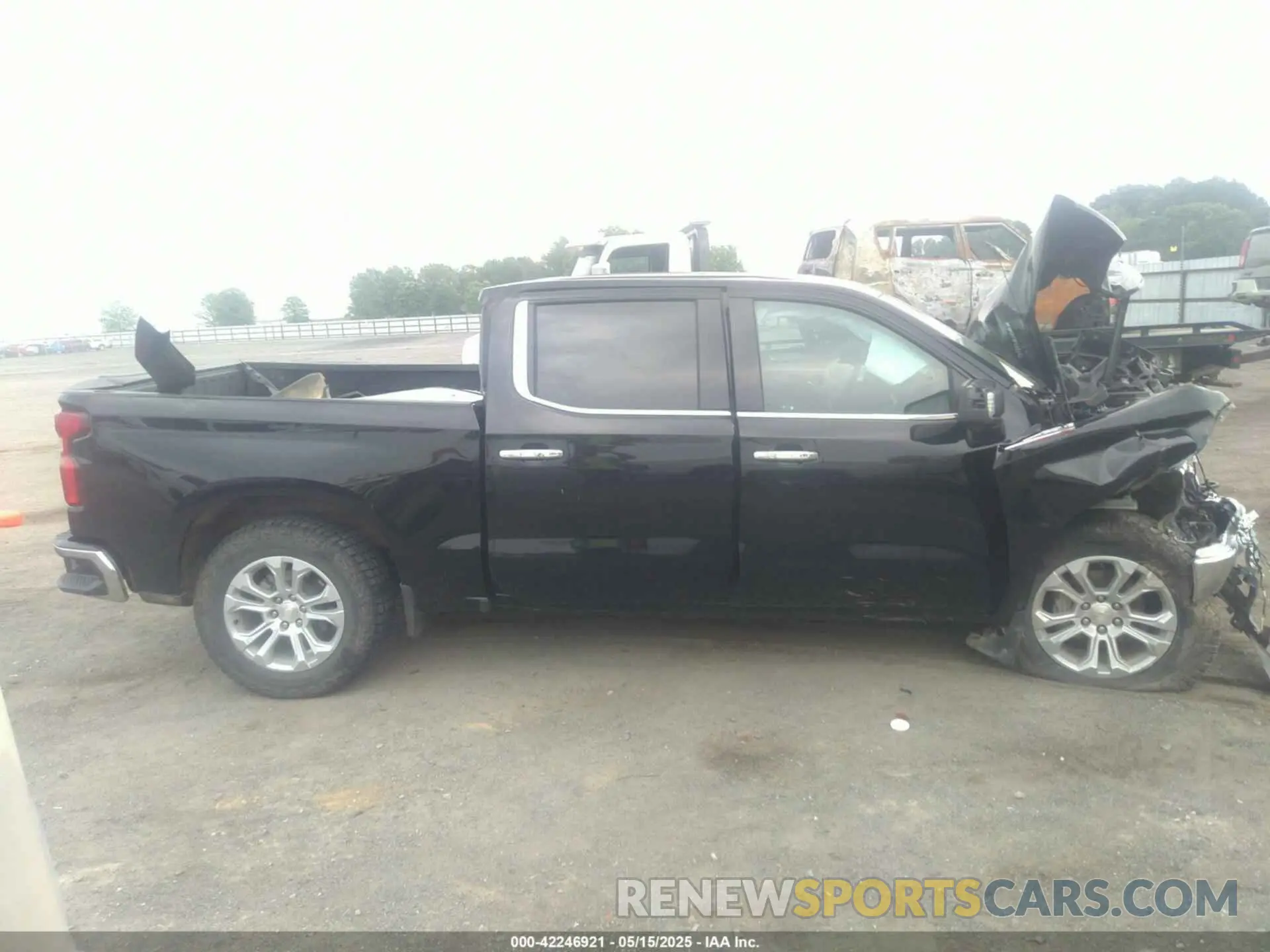 12 Фотография поврежденного автомобиля 1GCUDGET9NZ621404 CHEVROLET SILVERADO 1500 2022