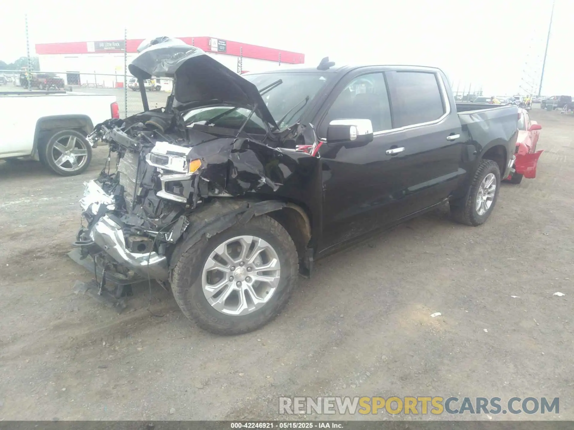 2 Фотография поврежденного автомобиля 1GCUDGET9NZ621404 CHEVROLET SILVERADO 1500 2022