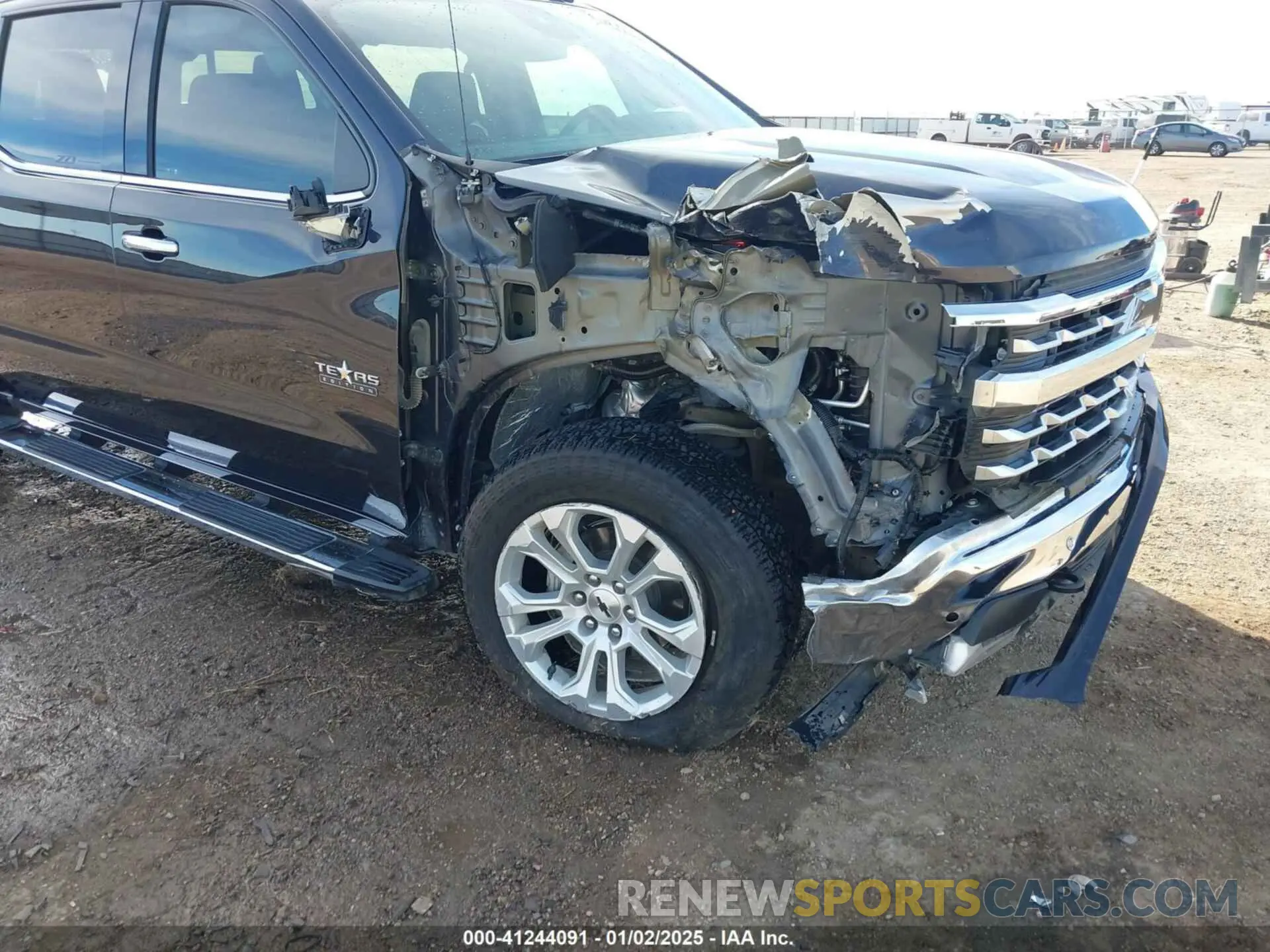 6 Photograph of a damaged car 2GCUDGED0N1506336 CHEVROLET SILVERADO 1500 2022