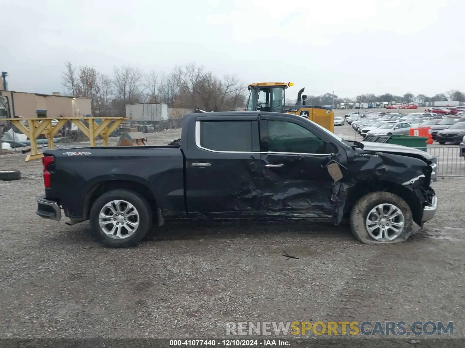 14 Photograph of a damaged car 2GCUDGED7N1503966 CHEVROLET SILVERADO 1500 2022