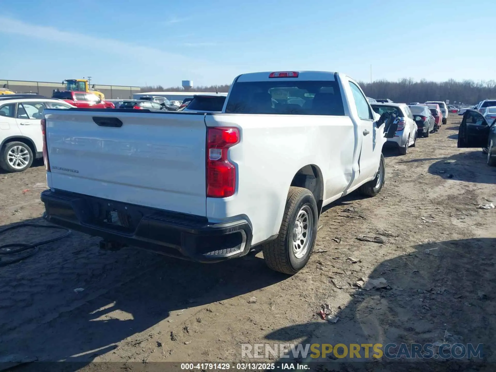 4 Фотография поврежденного автомобиля 3GCNAAEK4NG506033 CHEVROLET SILVERADO 1500 2022