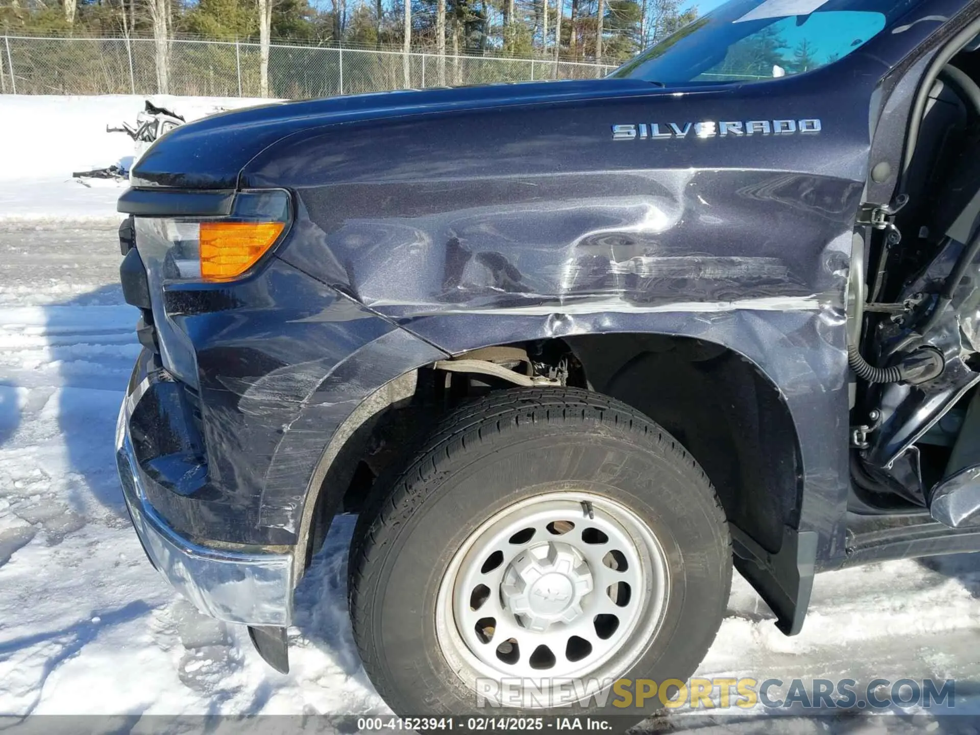 16 Фотография поврежденного автомобиля 3GCNDAEK0NG669513 CHEVROLET SILVERADO 1500 2022