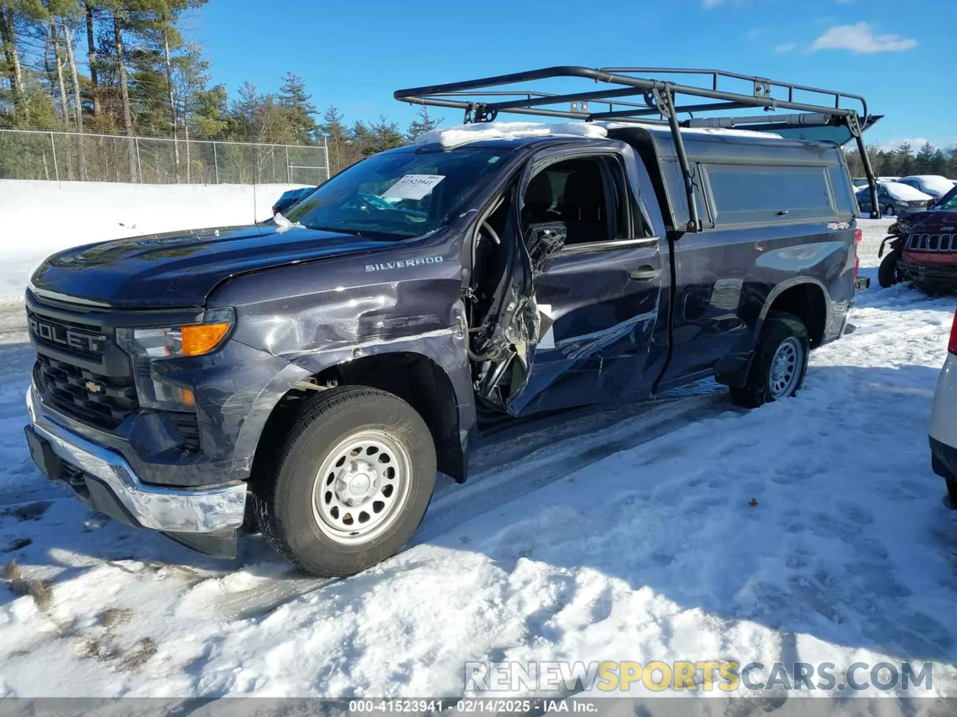 2 Фотография поврежденного автомобиля 3GCNDAEK0NG669513 CHEVROLET SILVERADO 1500 2022