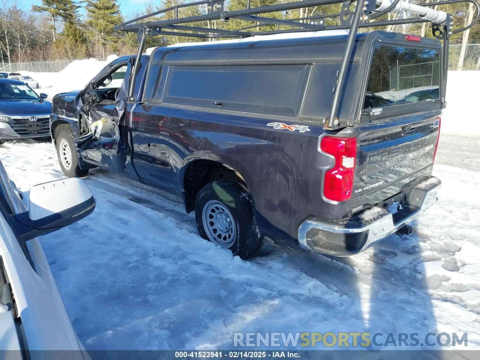 3 Фотография поврежденного автомобиля 3GCNDAEK0NG669513 CHEVROLET SILVERADO 1500 2022