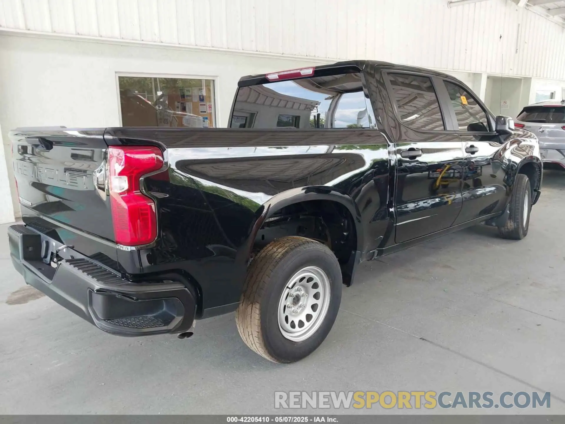 4 Фотография поврежденного автомобиля 3GCPAAEK8NG605513 CHEVROLET SILVERADO 1500 2022