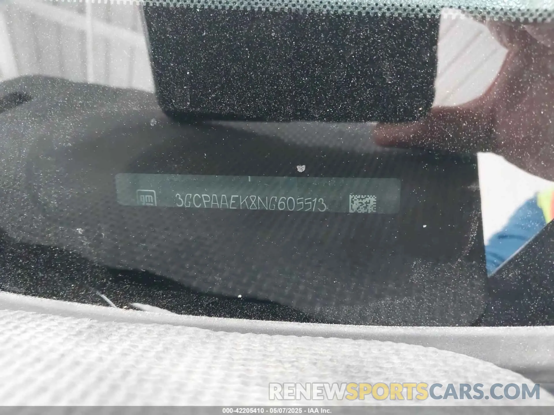 9 Фотография поврежденного автомобиля 3GCPAAEK8NG605513 CHEVROLET SILVERADO 1500 2022