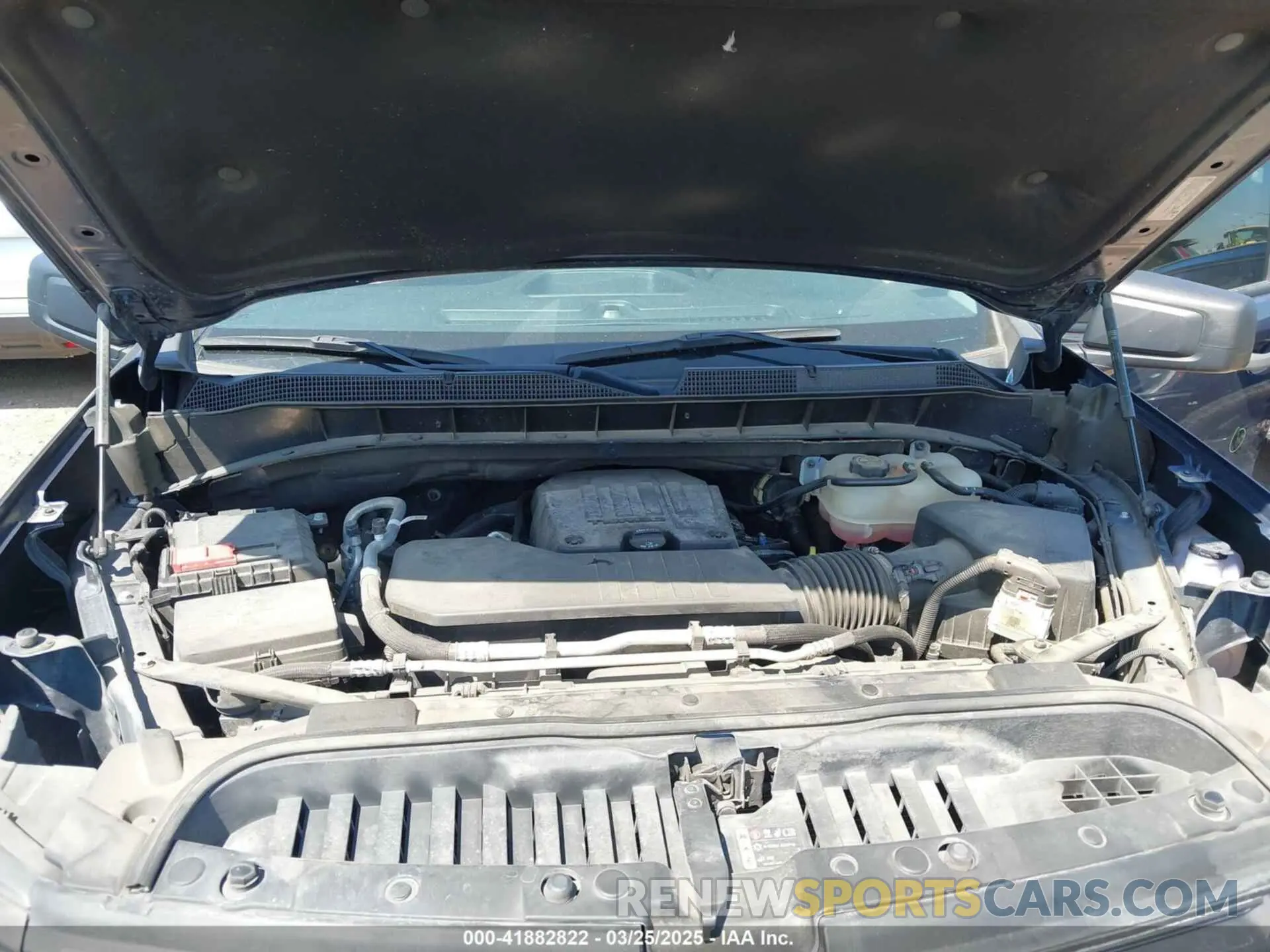 10 Photograph of a damaged car 3GCPABEK4NG507973 CHEVROLET SILVERADO 1500 2022