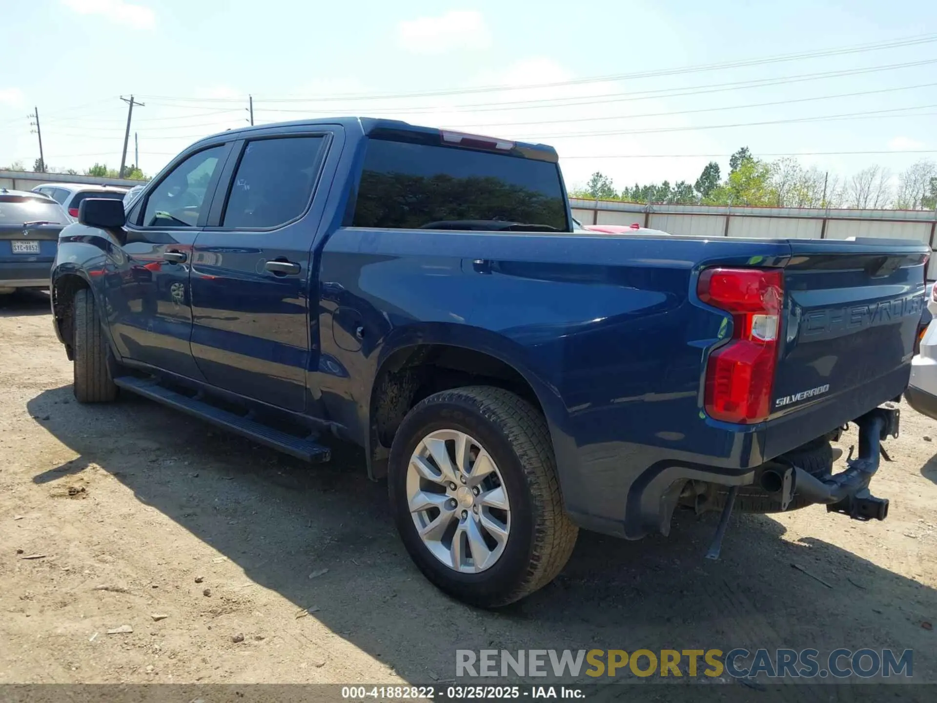 3 Photograph of a damaged car 3GCPABEK4NG507973 CHEVROLET SILVERADO 1500 2022