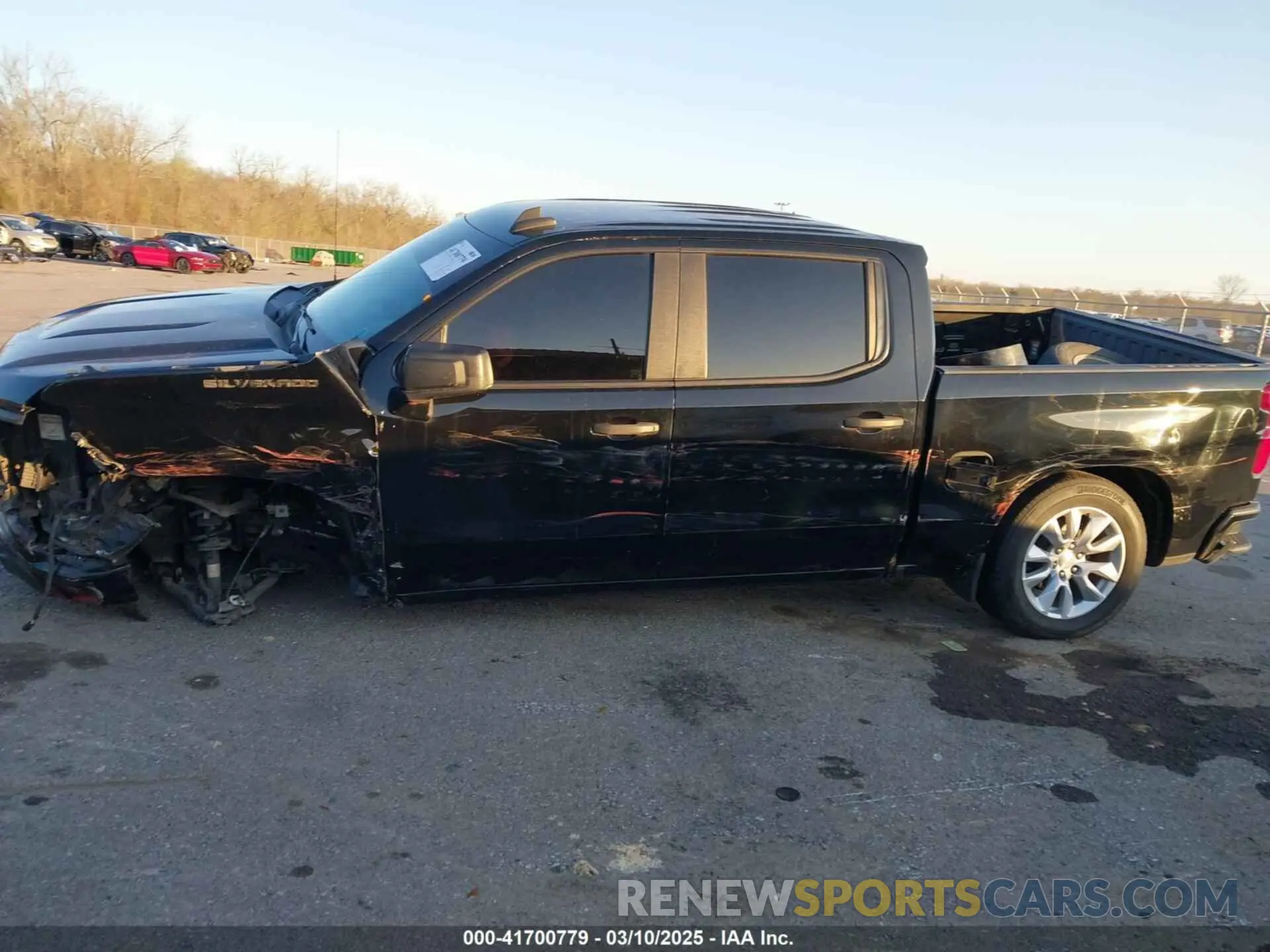 14 Фотография поврежденного автомобиля 3GCPABEK4NG512462 CHEVROLET SILVERADO 1500 2022