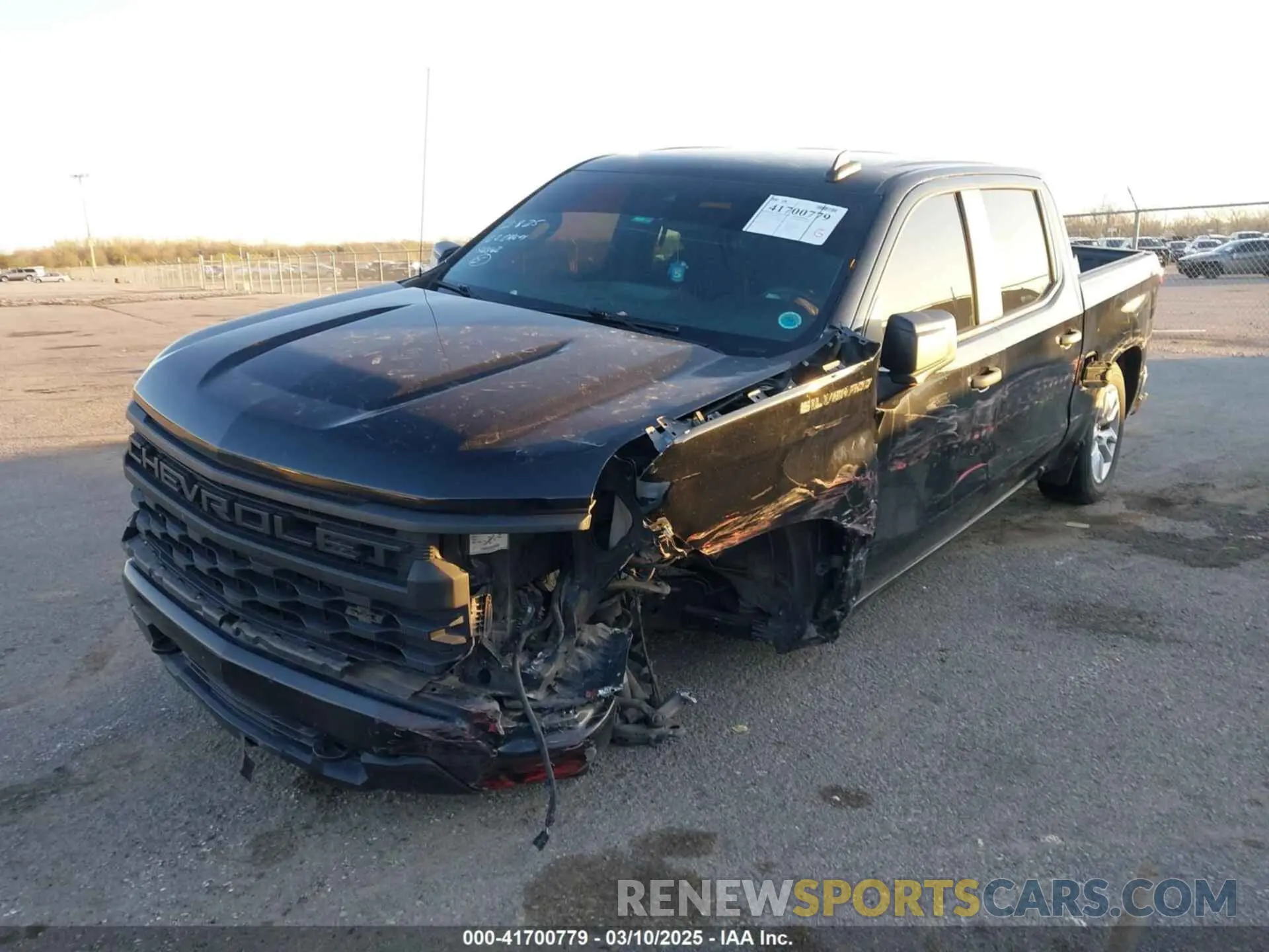 2 Фотография поврежденного автомобиля 3GCPABEK4NG512462 CHEVROLET SILVERADO 1500 2022