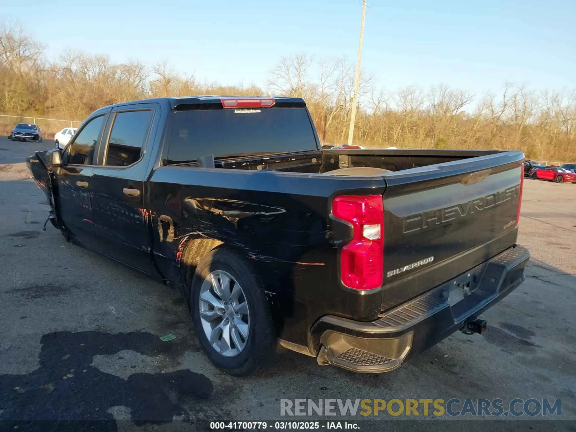 3 Фотография поврежденного автомобиля 3GCPABEK4NG512462 CHEVROLET SILVERADO 1500 2022