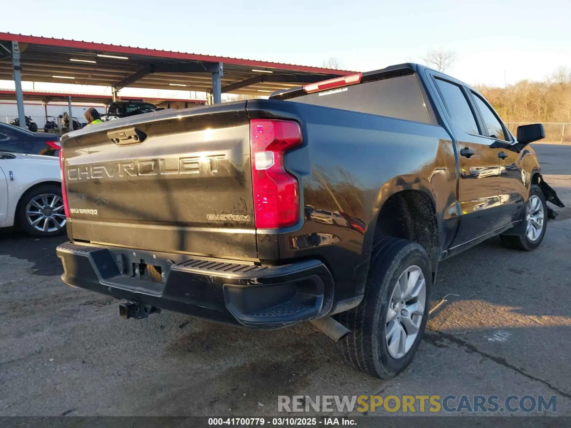 4 Фотография поврежденного автомобиля 3GCPABEK4NG512462 CHEVROLET SILVERADO 1500 2022