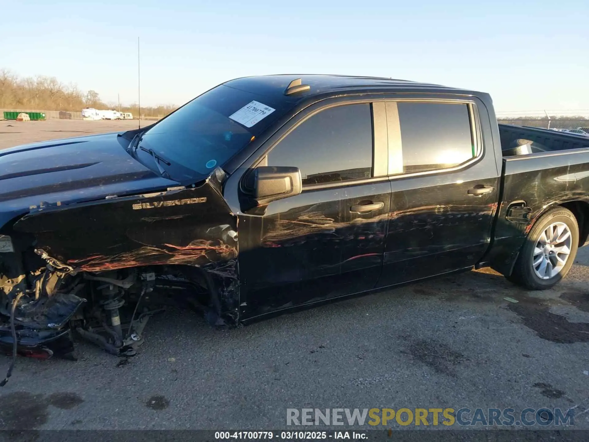 6 Фотография поврежденного автомобиля 3GCPABEK4NG512462 CHEVROLET SILVERADO 1500 2022